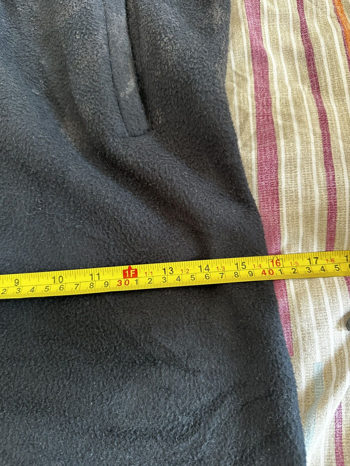 Balenciaga [S] Fall23 Runway Mud stained fleece sweatpants Size US 34 / EU 50 - 19 Thumbnail