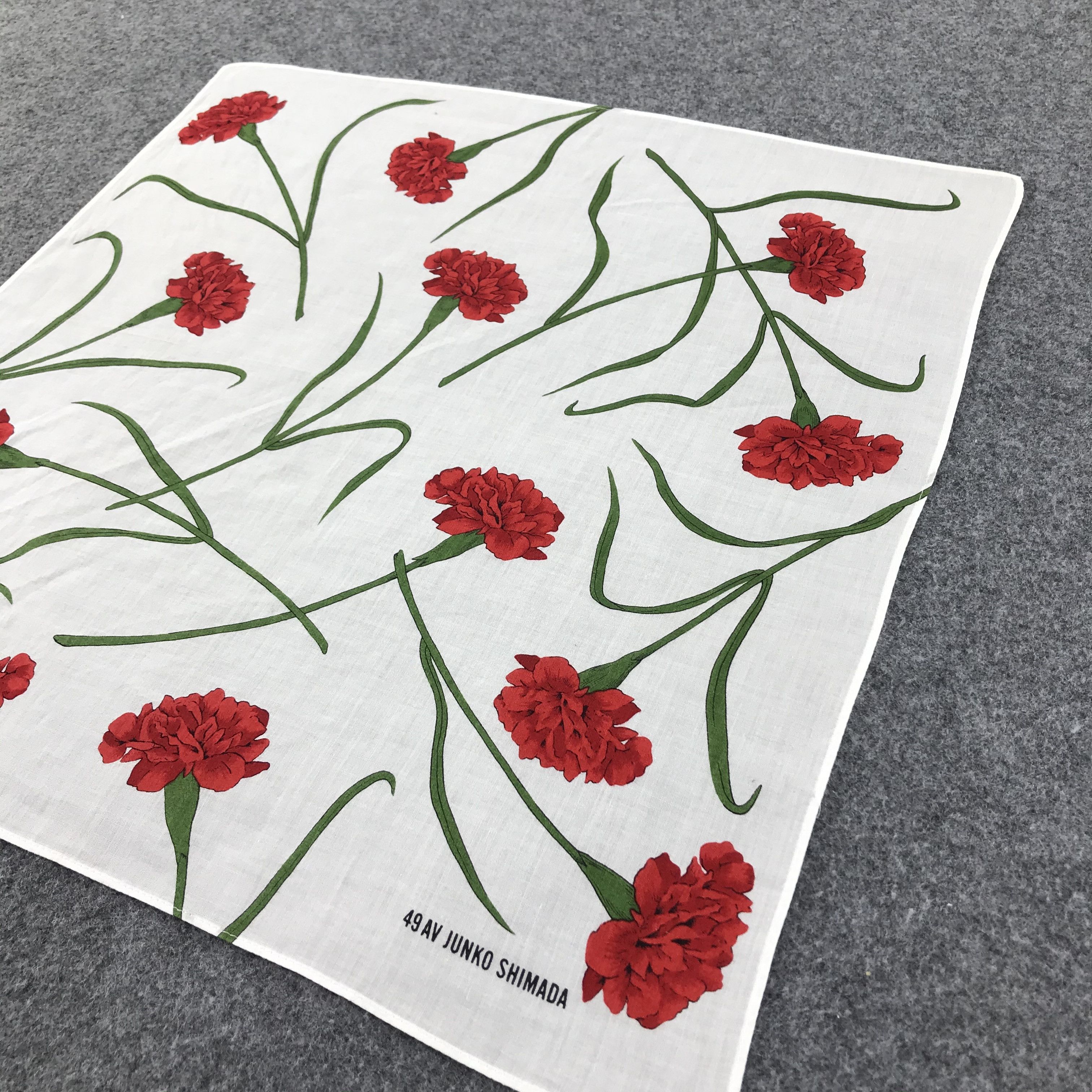 Junko Shimada 49AV Junko Shimada Handkerchief Neckerchief Bandana H477 Size ONE SIZE - 5 Thumbnail