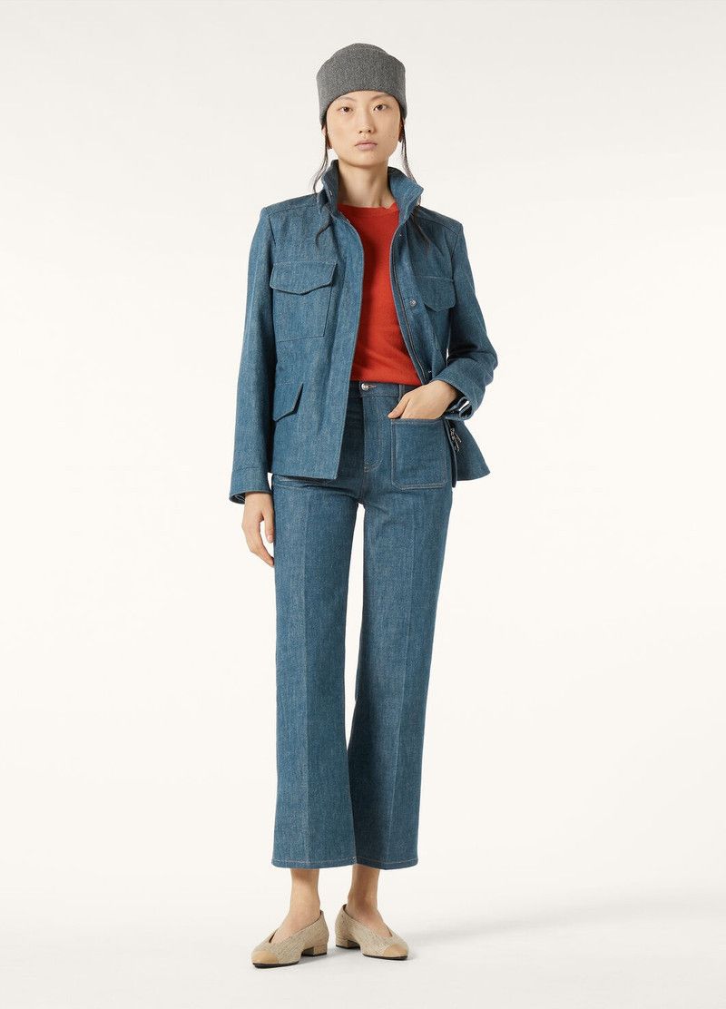 Loro Piana o1srvl11e0526 FAP4171 Lamark Jeans in Blue Size 24" / US 00 / IT 34 - 2 Thumbnail