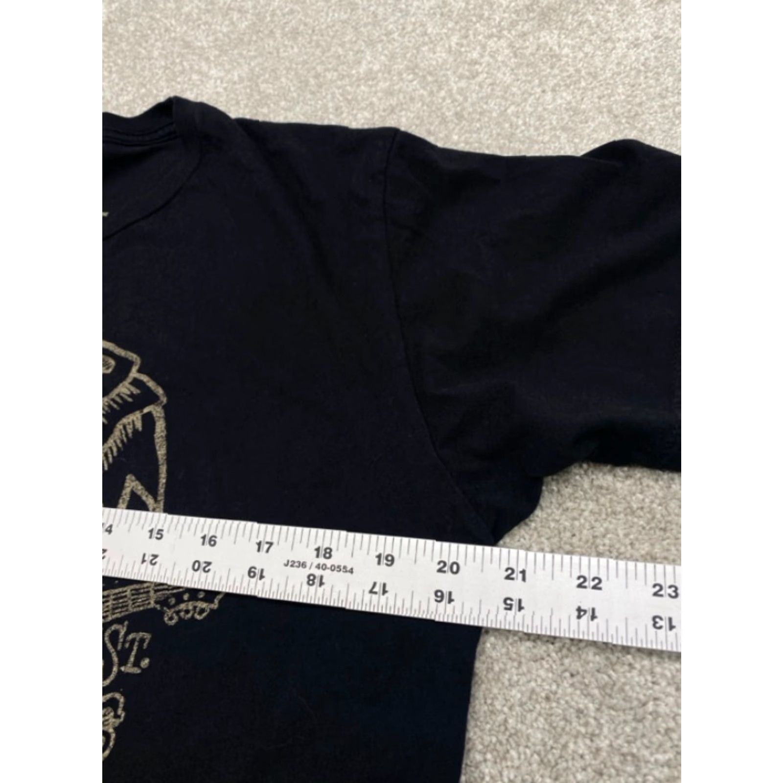 True Religion True Religion T-Shirt Mens Medium Short Sleeve Black Buddha Guitar World Tour Shirt Mens M Black Graphic Print 90s/Concert Womens Mens Girls Size US M / EU 48-50 / 2 - 5 Thumbnail