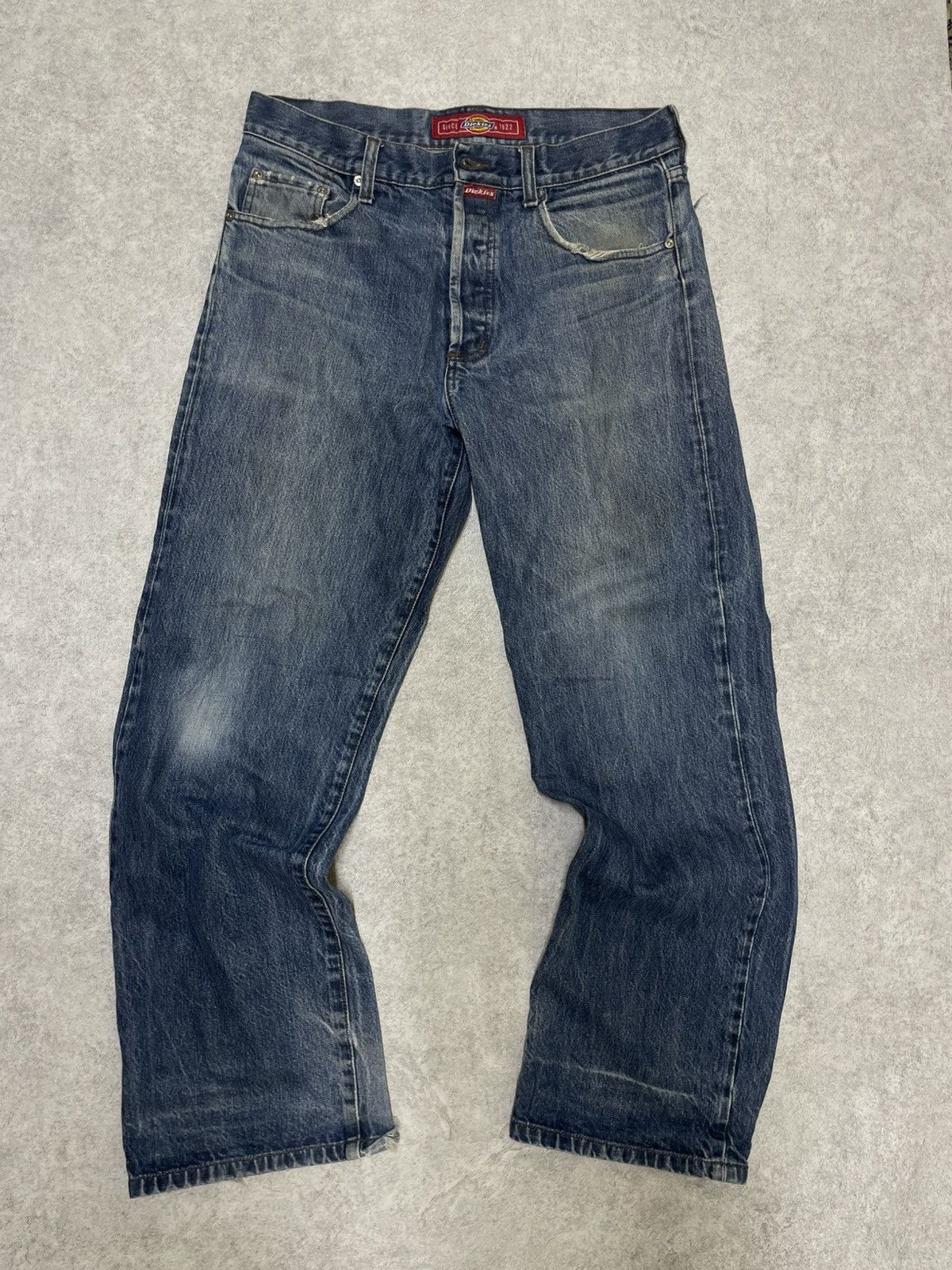 Dickies × If Six Was Nine × Le Grande Bleu (L.G.B.) Y2K Distress Dickies Cuffs Denim IFSIXWASNINE Style Size US 31 - 10 Thumbnail