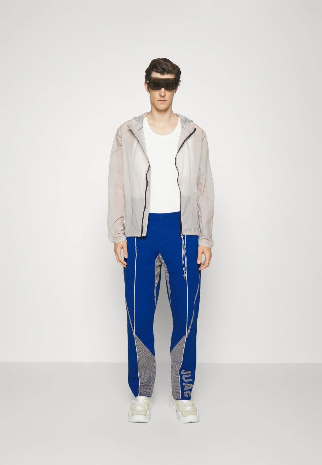 Saul Nash !DS! SS23 Saul Nash Logo Electric Blue Pants Size US 32 / EU 48 - 1 Thumbnail