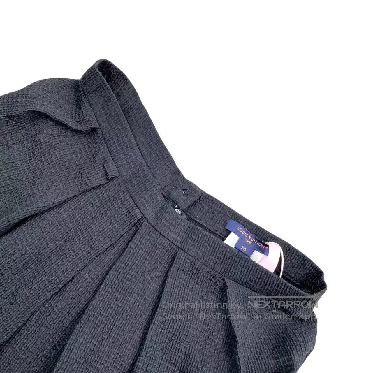 Louis Vuitton Louis Vuitton Design black trousers| Size 24" / US 00 / IT 34 - 3 Thumbnail