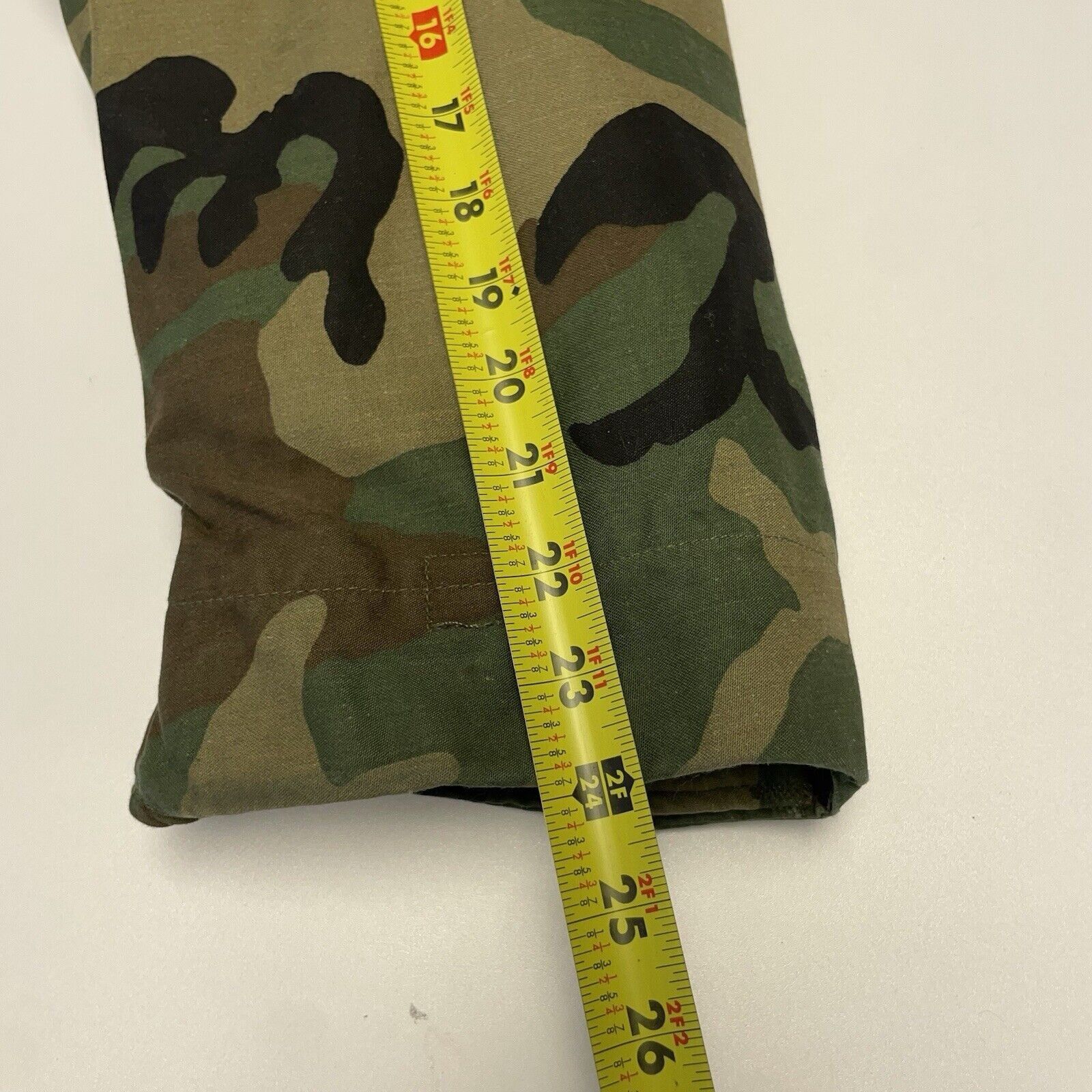 Vintage Vintage Military Camo Field Coat Jacket Mens Small Long Cold Size US S / EU 44-46 / 1 - 16 Thumbnail