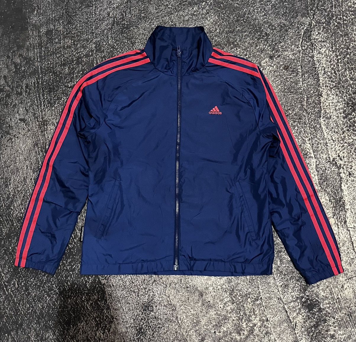Adidas Adidas Track Jacket 3-Stripes (Navy-Red) Size US XS / EU 42 / 0 - 1 Thumbnail