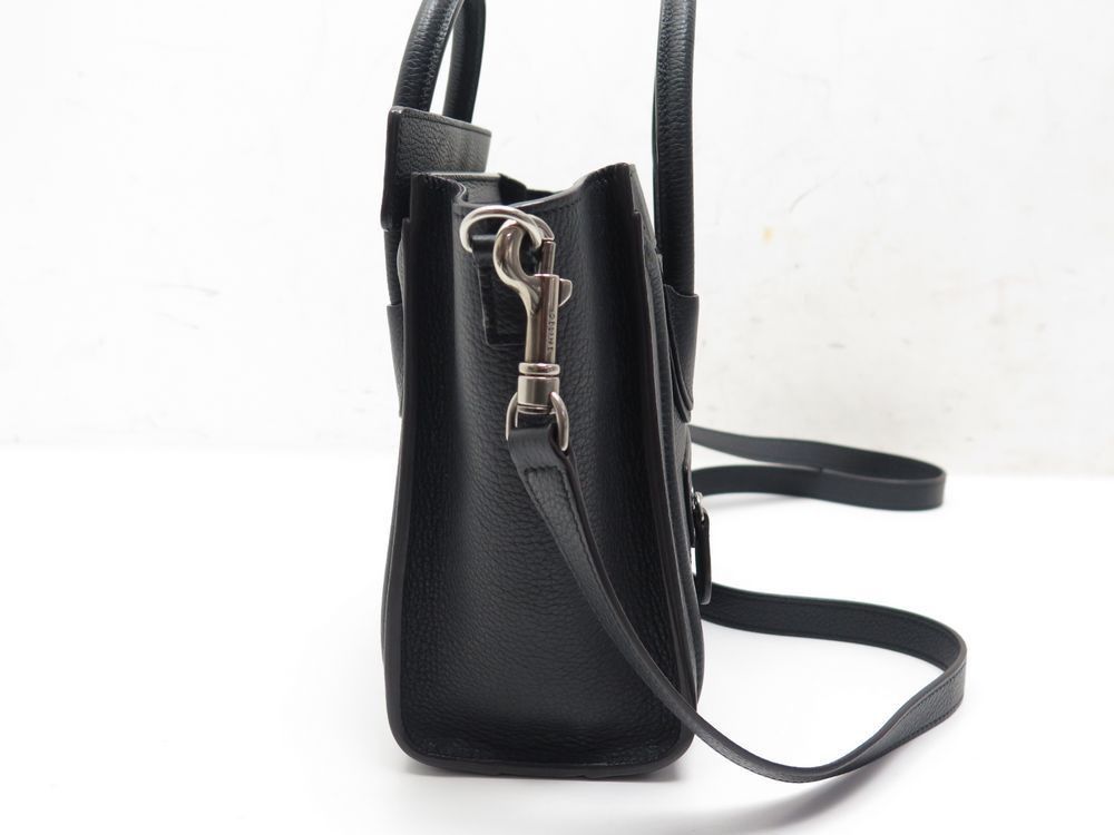Celine o1w1db10326 189243DRU Size :OS/ Nano Crossbody Bag in Black Size ONE SIZE - 3 Thumbnail