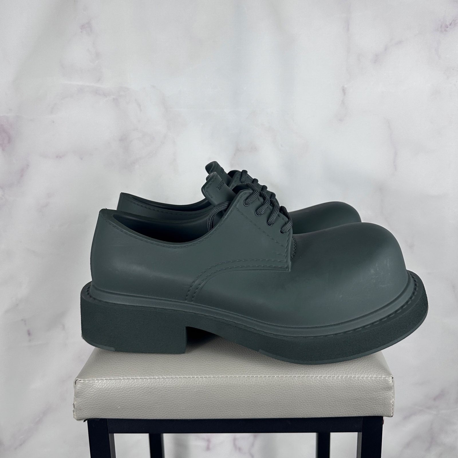 Balenciaga Steroid Derby Dark Khaki Size US 10 / EU 43 - 8 Thumbnail