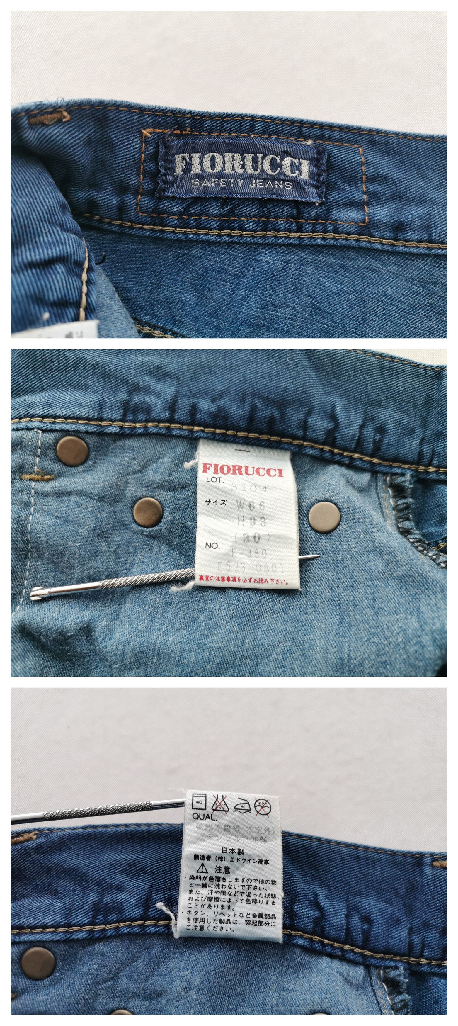 Fiorucci Vintage 90s Fiorucci Casual Trouser Pants Made In Japan Size US 29 - 9 Thumbnail