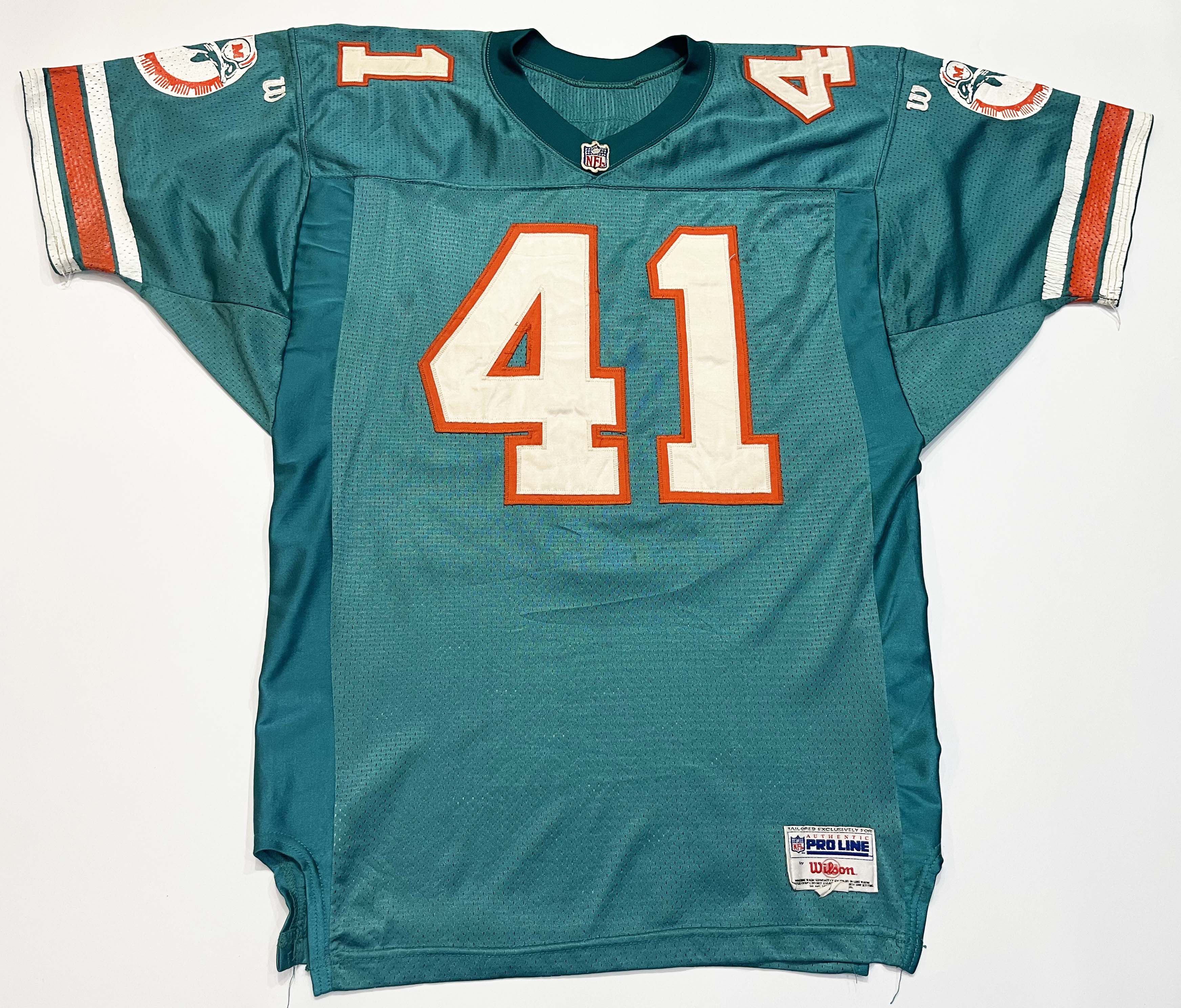 Wilson Vintage Wilson Pro Line NFL Miami Dolphins BYARS #41 Jersey Size US M / EU 48-50 / 2 - 1 Thumbnail