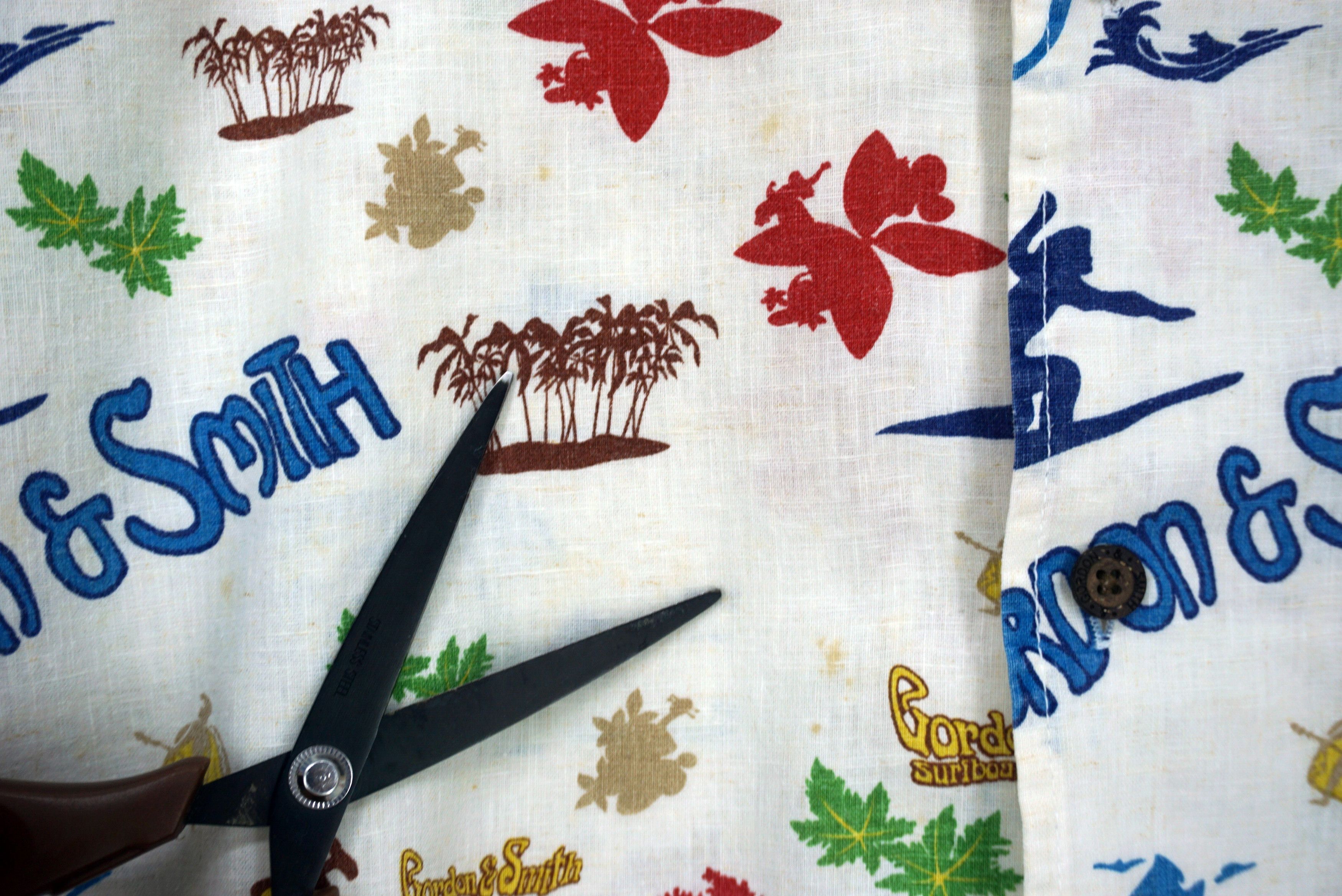 Sports Specialties Gordon and Smith Shirt Linen Blend Hawaiian Surf Aloha Size US L / EU 52-54 / 3 - 9 Thumbnail