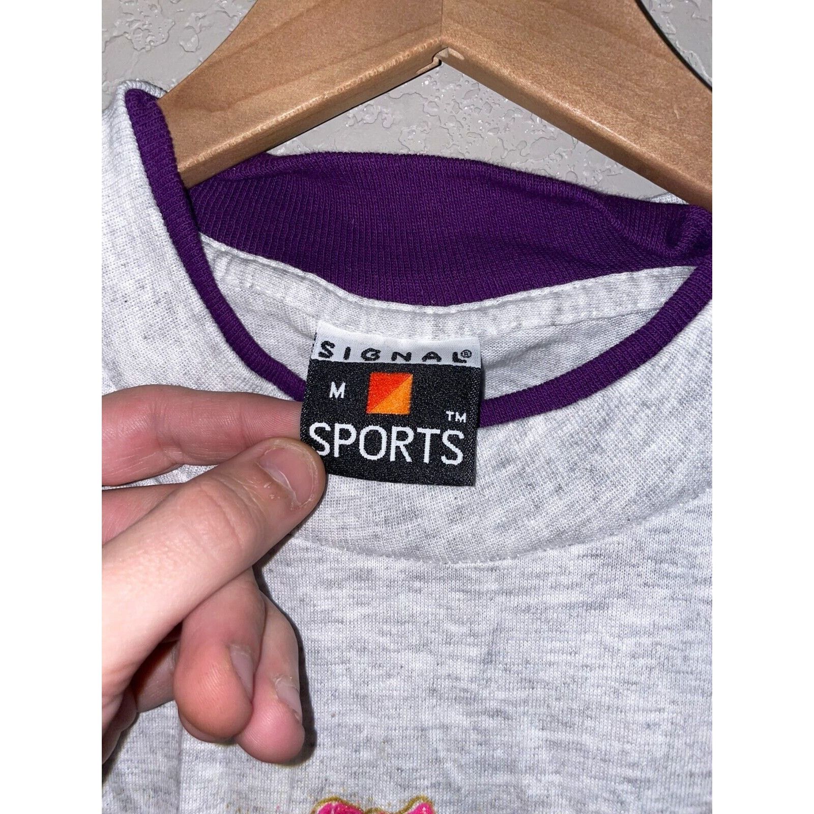 Signal Sport Vintage Los Osos Shirt Test Print Baywood Park Tee 90s VTG M Size US M / EU 48-50 / 2 - 8 Thumbnail