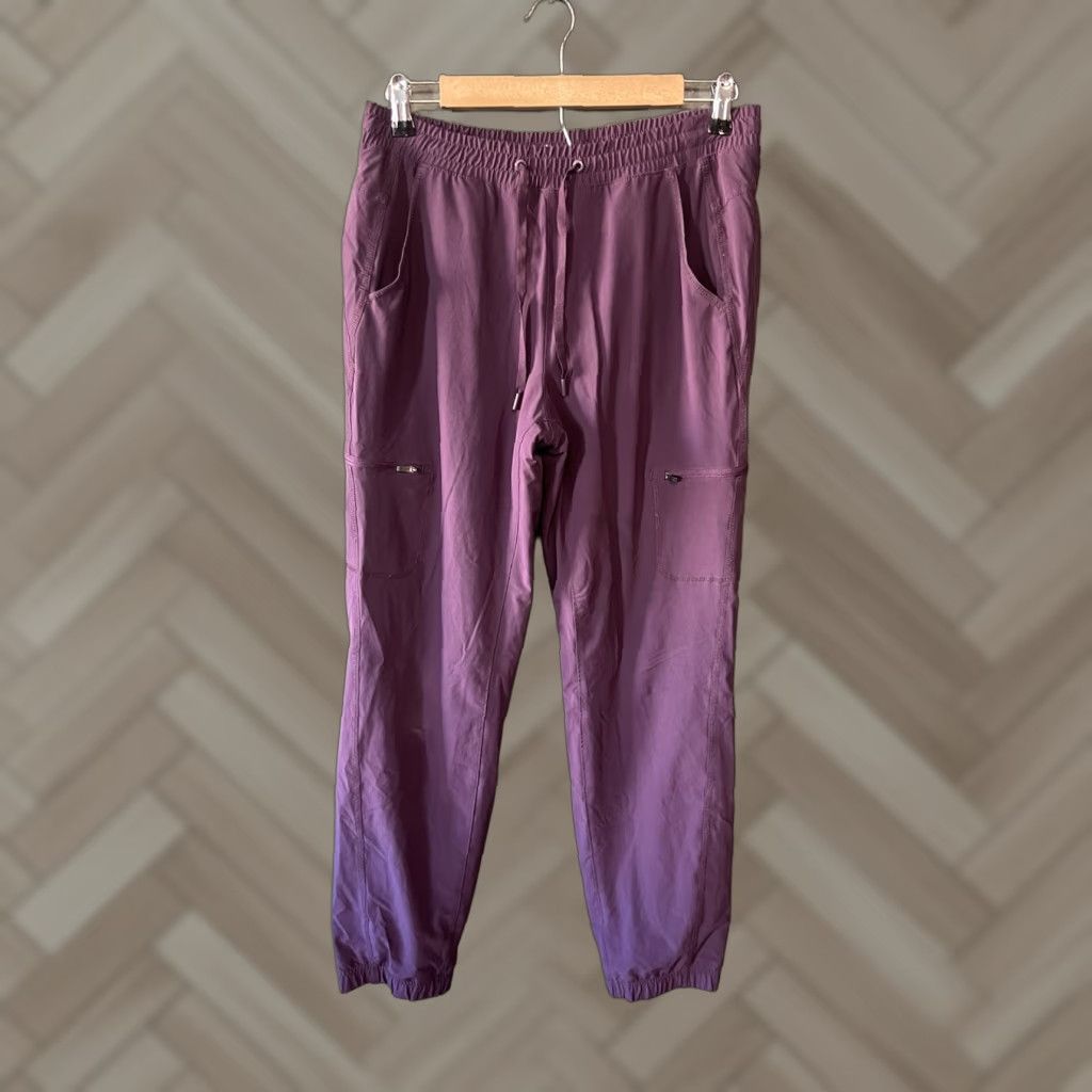 Eddie Bauer VINTAGE Eddie Bauer Womens Purple Outdoor Hiking Lined Jogger Pants 4 Purple Jogger Womens Size 4 Size 27" / US 4 / IT 40 - 1 Thumbnail