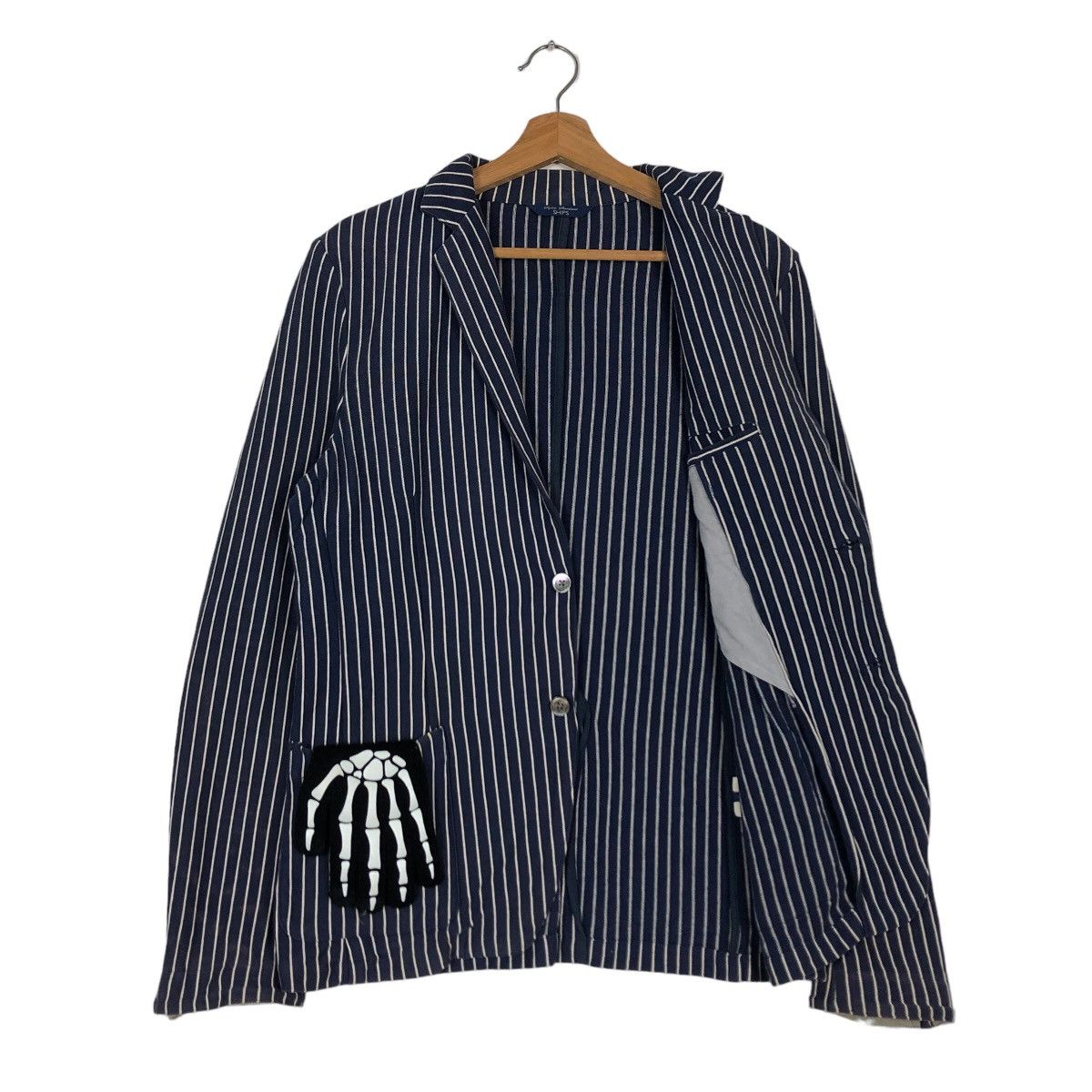 Issey Miyake 🔥90’s HIKORY CHORE JACKET SHIPS ISSEY MIYAKE Size US L / EU 52-54 / 3 - 9 Thumbnail