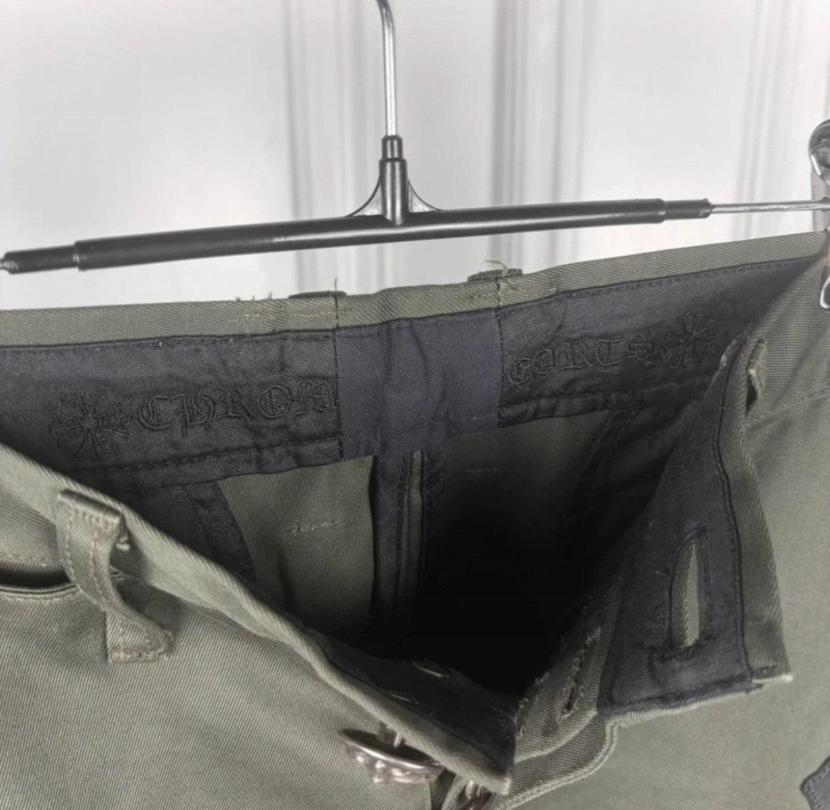 Chrome Hearts Chrome Hearts Patched Chino Pants Size US 29 - 16 Thumbnail