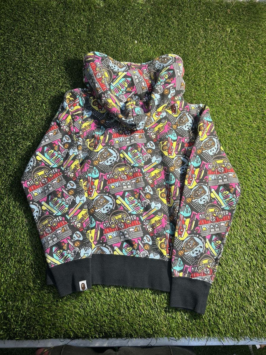 Bape BAPE Nigo Baby Milo Cafe Jazz Full Zip Hoodie Size US M / EU 48-50 / 2 - 4 Thumbnail
