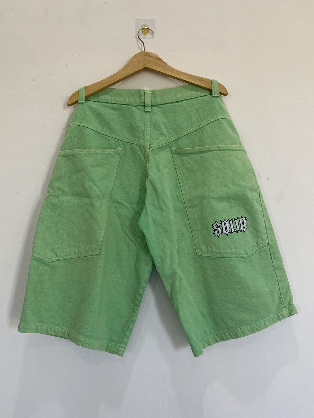 Japanese Brand 2000s jorts baggy solid gang pant Size US 32 / EU 48 - 12 Thumbnail