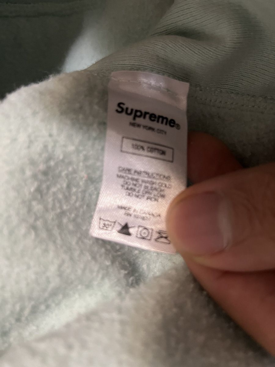 Supreme Supreme F/W17 Ice Blue Box Logo Hoodie size Large Size US L / EU 52-54 / 3 - 8 Thumbnail