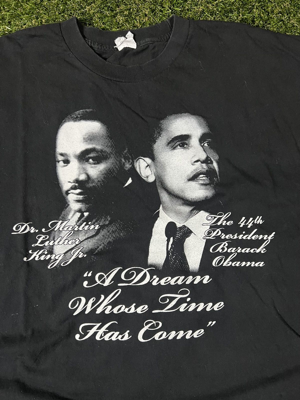 President's × Vintage Vintage Y2K Barack Obama x MLK Black History Tee Size US XXL / EU 58 / 5 - 2 Thumbnail