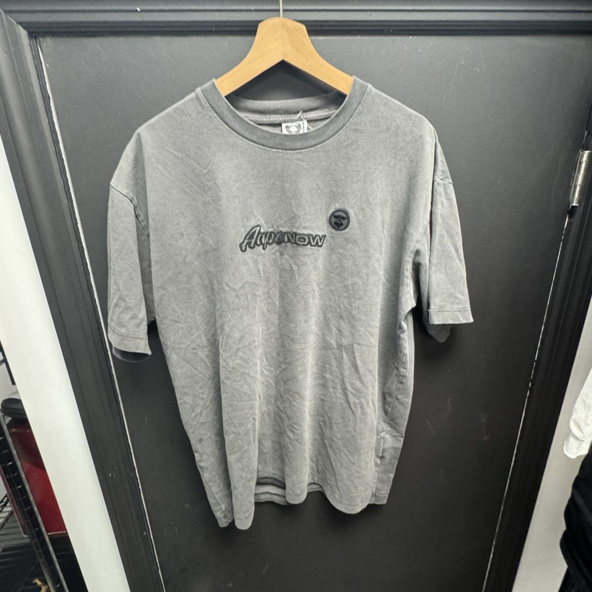 Black 'AAPE Now' T-shirt