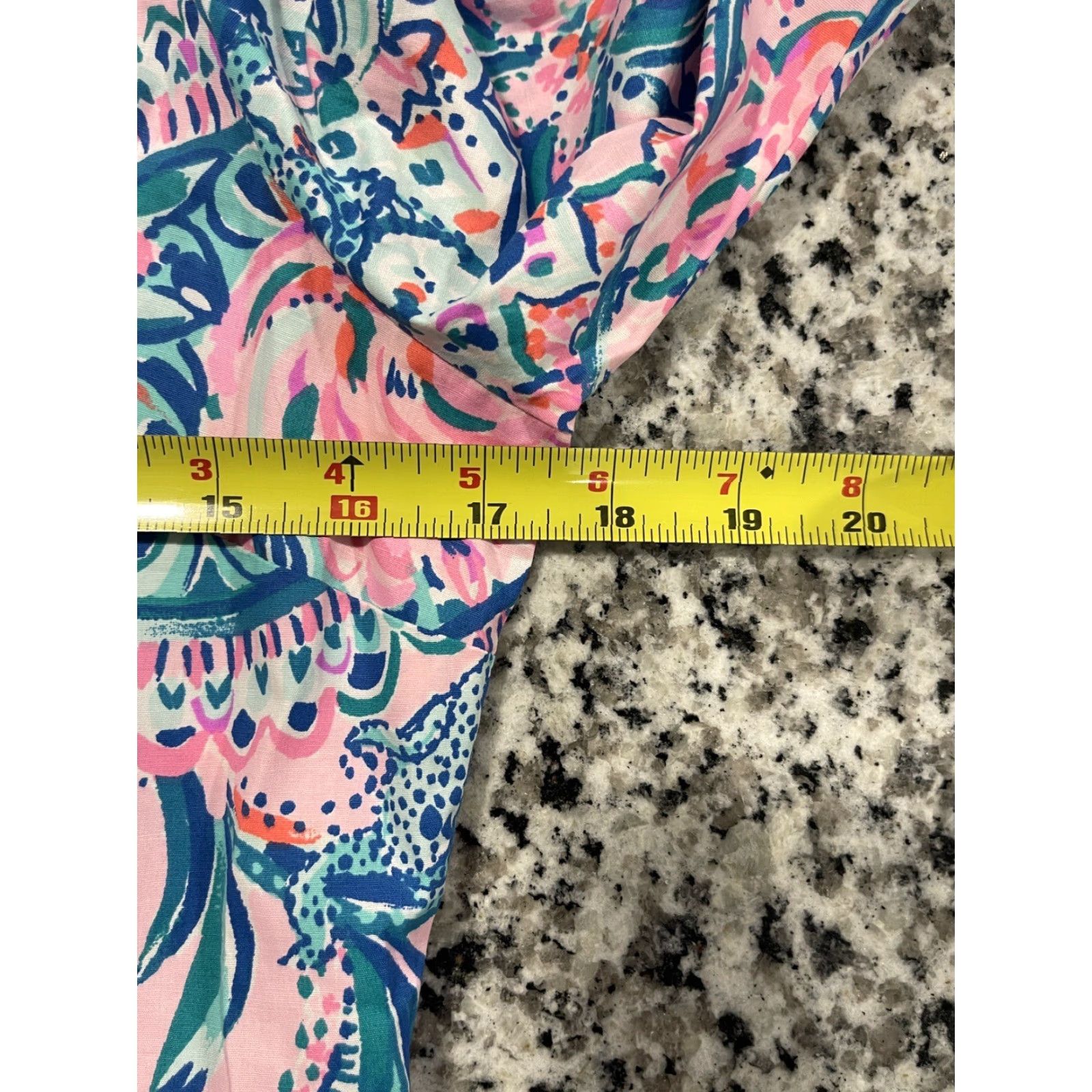 Lilly Pulitzer VINTAGE Lilly Pulitzer Dress Shirt Midi Womens Pink Tropical Stretch 10 Size L / US 10 / IT 46 - 6 Thumbnail