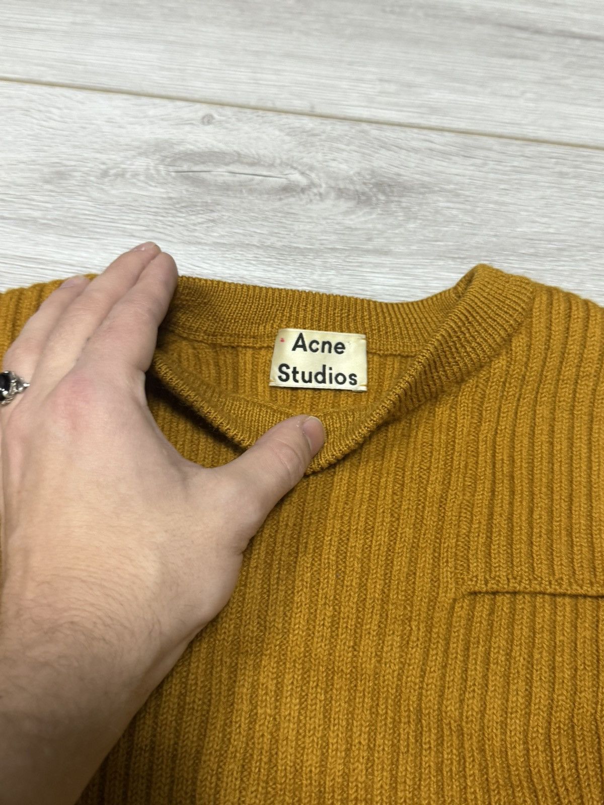 Acne Studios Rare Acne Julius Wool Sweater upside pocket Size US S / EU 44-46 / 1 - 5 Thumbnail