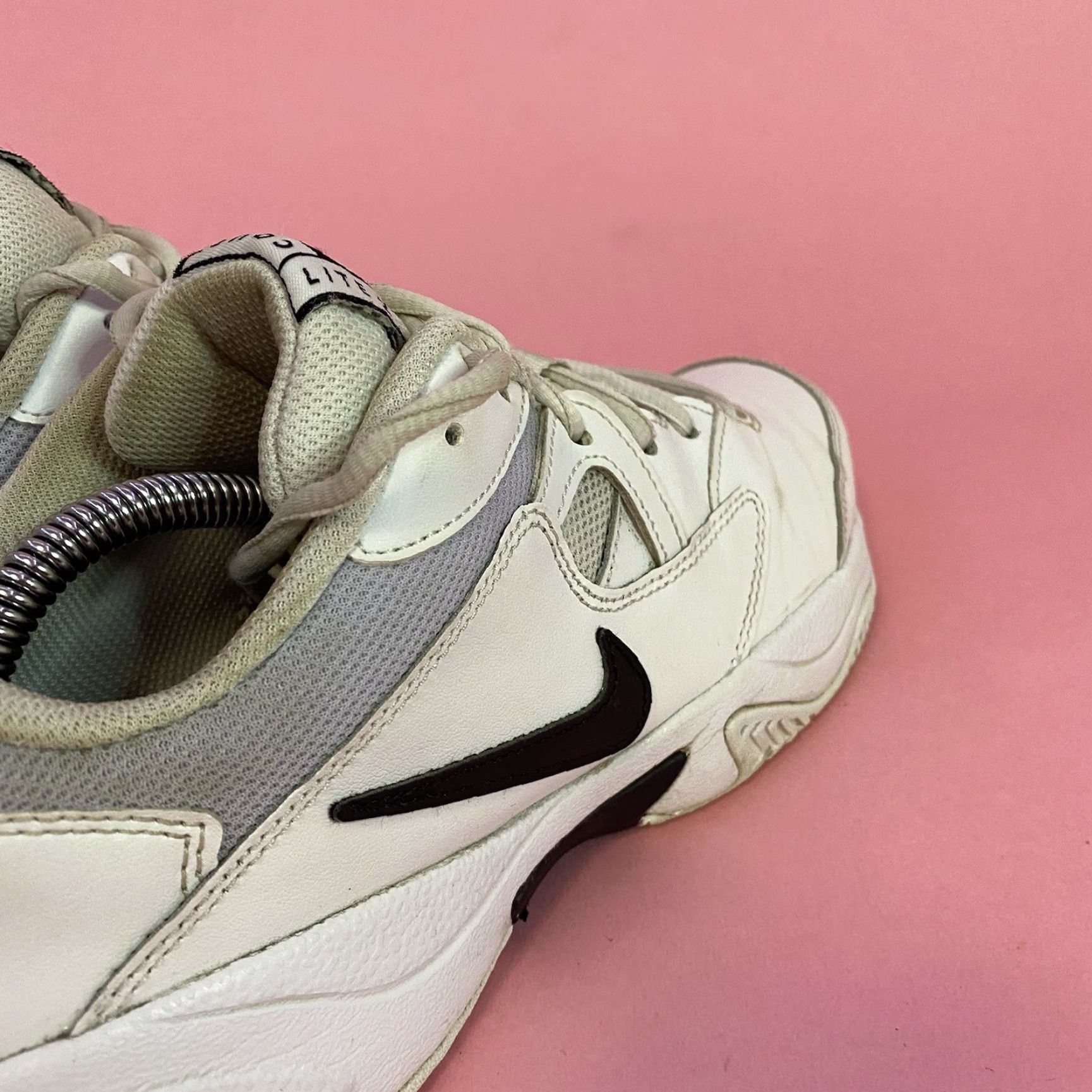 Nike Nike Court Lite 2 AR8838-100 White Shoes Lace Up Low Top Womens Size 9.5 Casual Running Sneakers Size L / US 10 / IT 46 - 4 Thumbnail