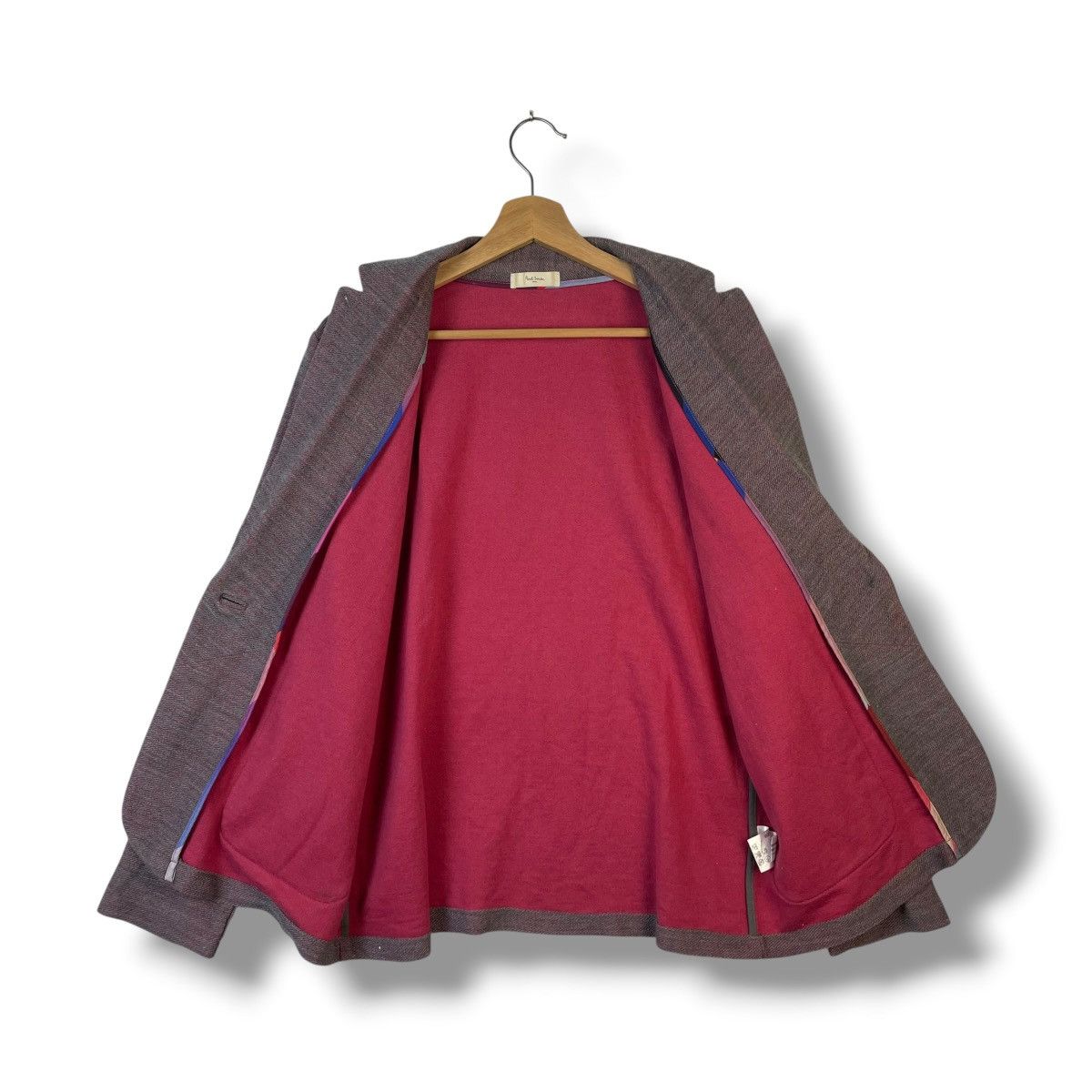 Paul Smith PAUL SMITH PARIS KNITTED WOOL BLAZER Size XL / US 12-14 / IT 48-50 - 12 Thumbnail
