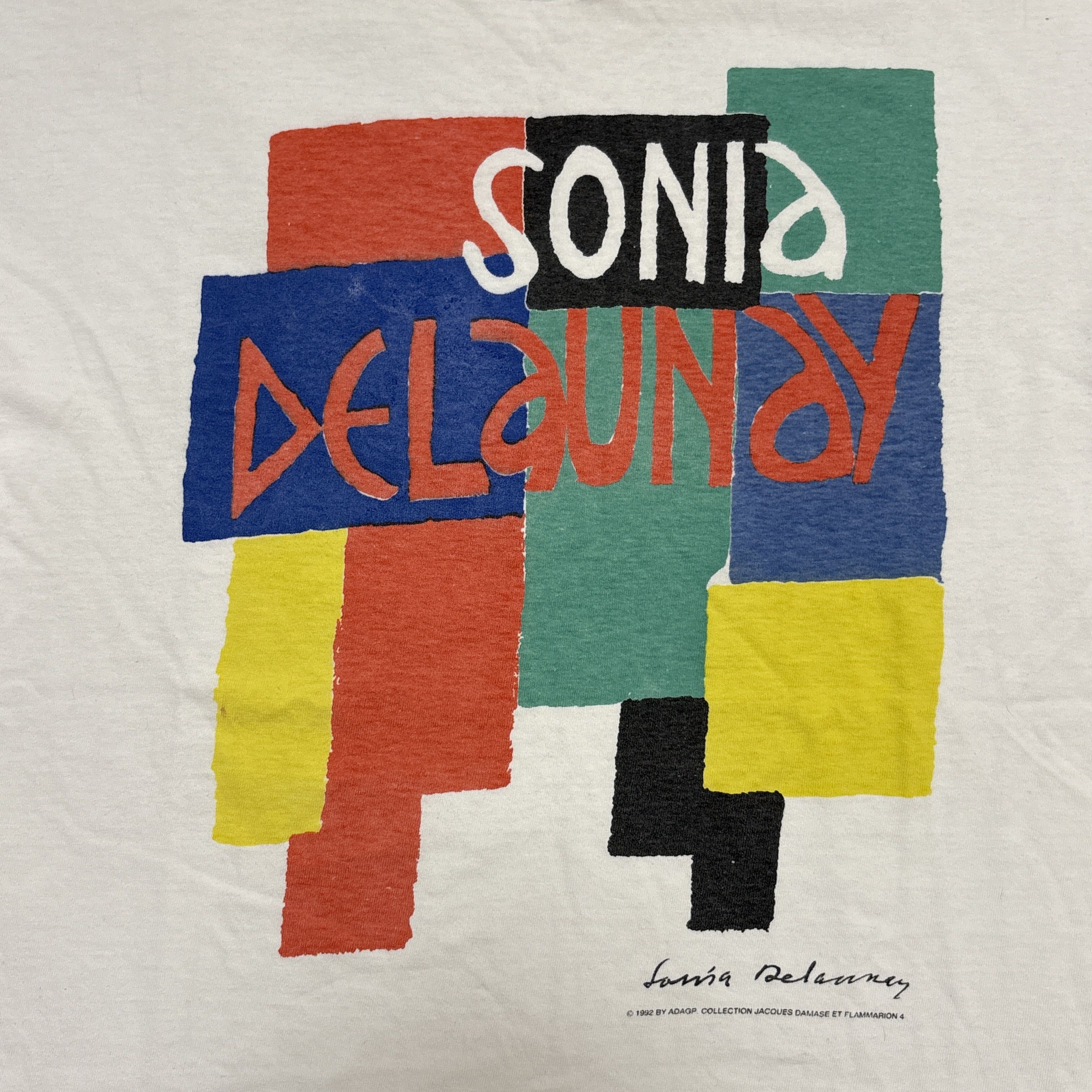 Vintage Sonia Delaunay Vintage Art T Shirt 90s Single Stitch Museum Size US L / EU 52-54 / 3 - 4 Thumbnail