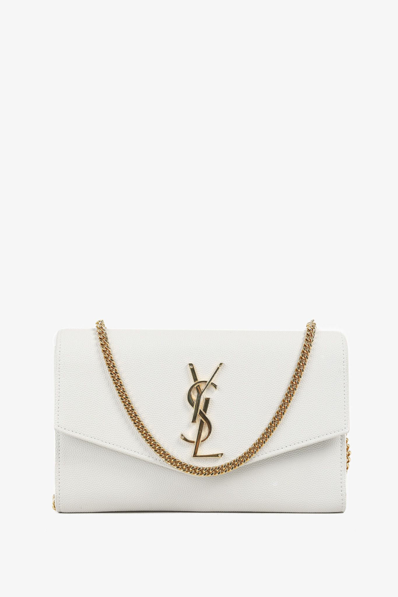 Saint Laurent Paris Saint Laurent Uptown Textured-Leather Mini Shoulder Bag Size ONE SIZE - 1 Thumbnail