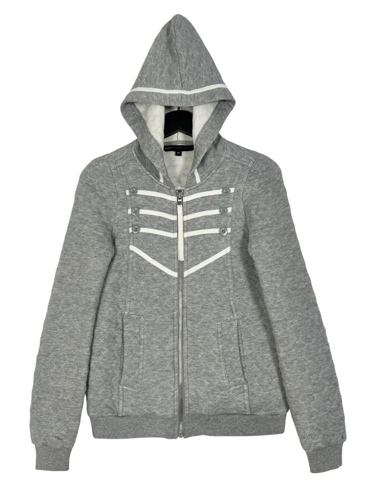 Marc by Marc Jacobs Vintage Marc Jacobs Quilted Sweater Jacket Size XS / US 0-2 / IT 36-38 - 1 Thumbnail