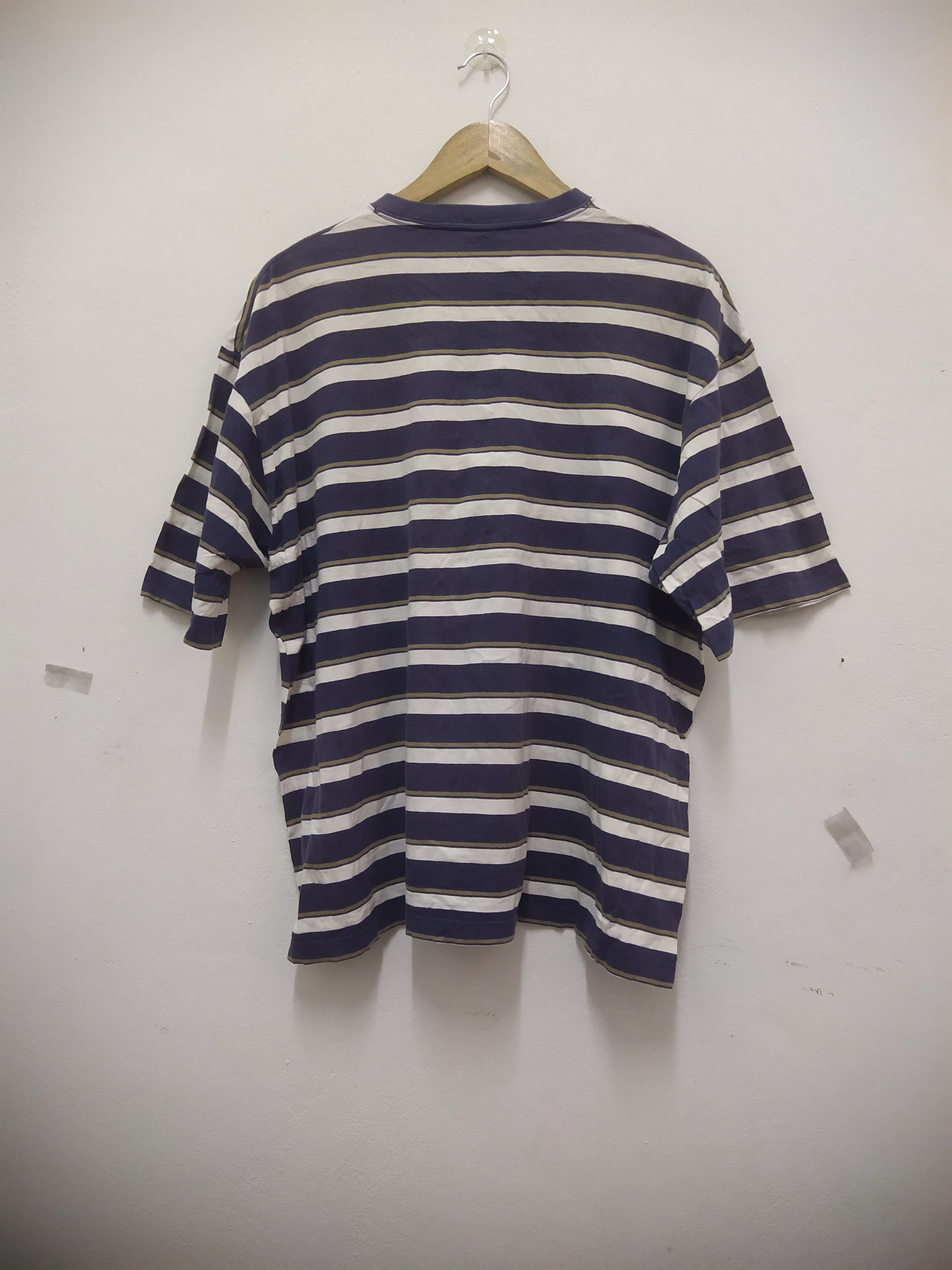 Hanes Vintage Hanes Stripe Embroidered Logo Japanese Market Size US XL / EU 56 / 4 - 3 Thumbnail