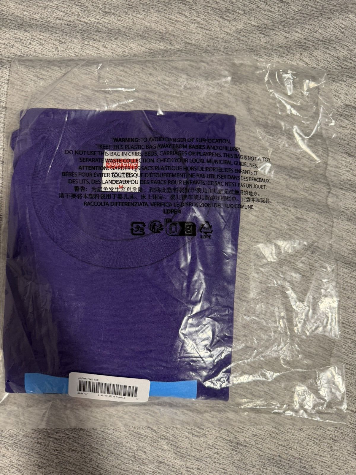 Supreme Supreme I Heart My Alone Time Tee Size US M / EU 48-50 / 2 - 3 Thumbnail