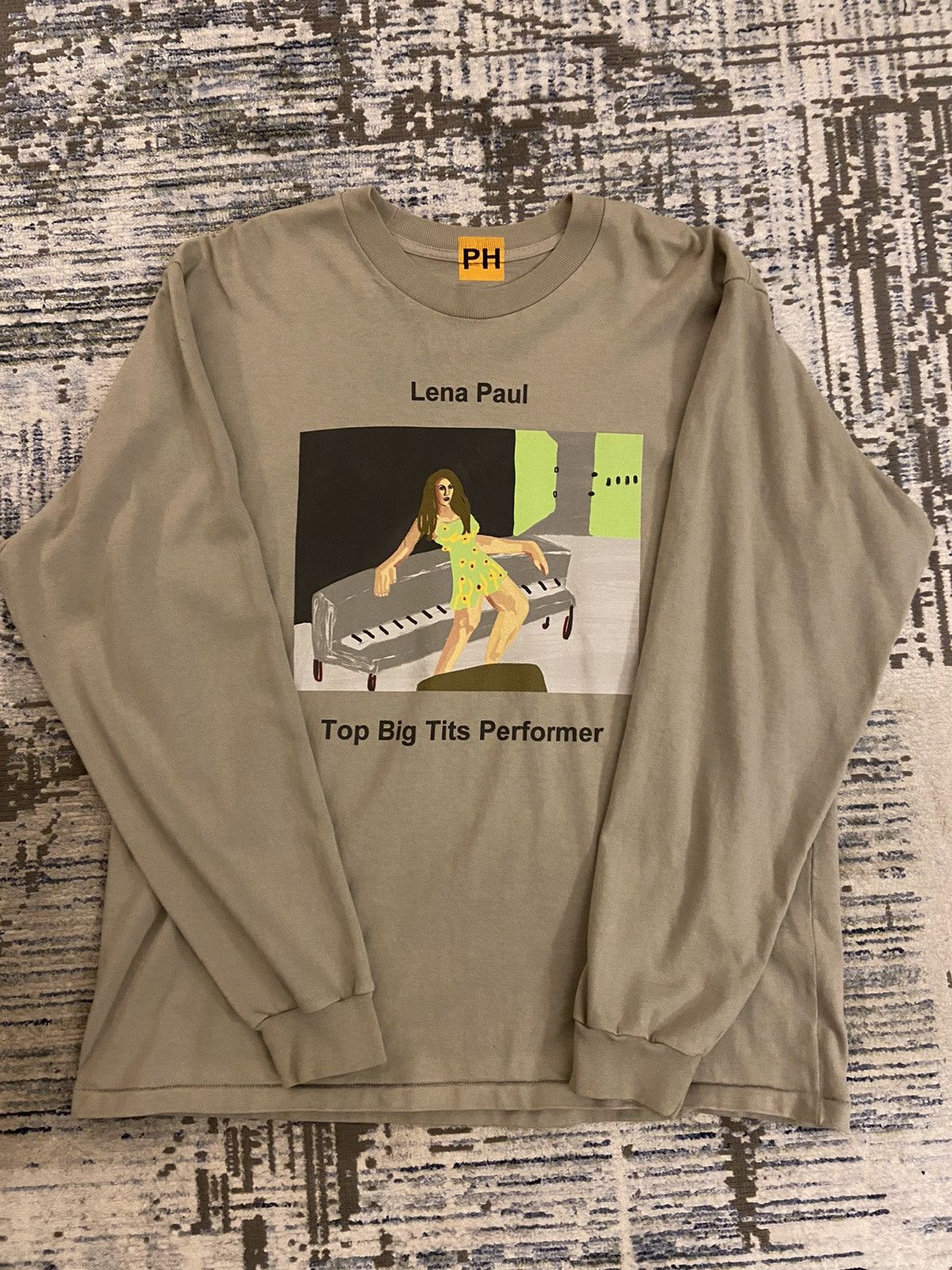 Kanye West Yeezy x Pornhub Lena Paul Heavyweight Longsleeve | Grailed