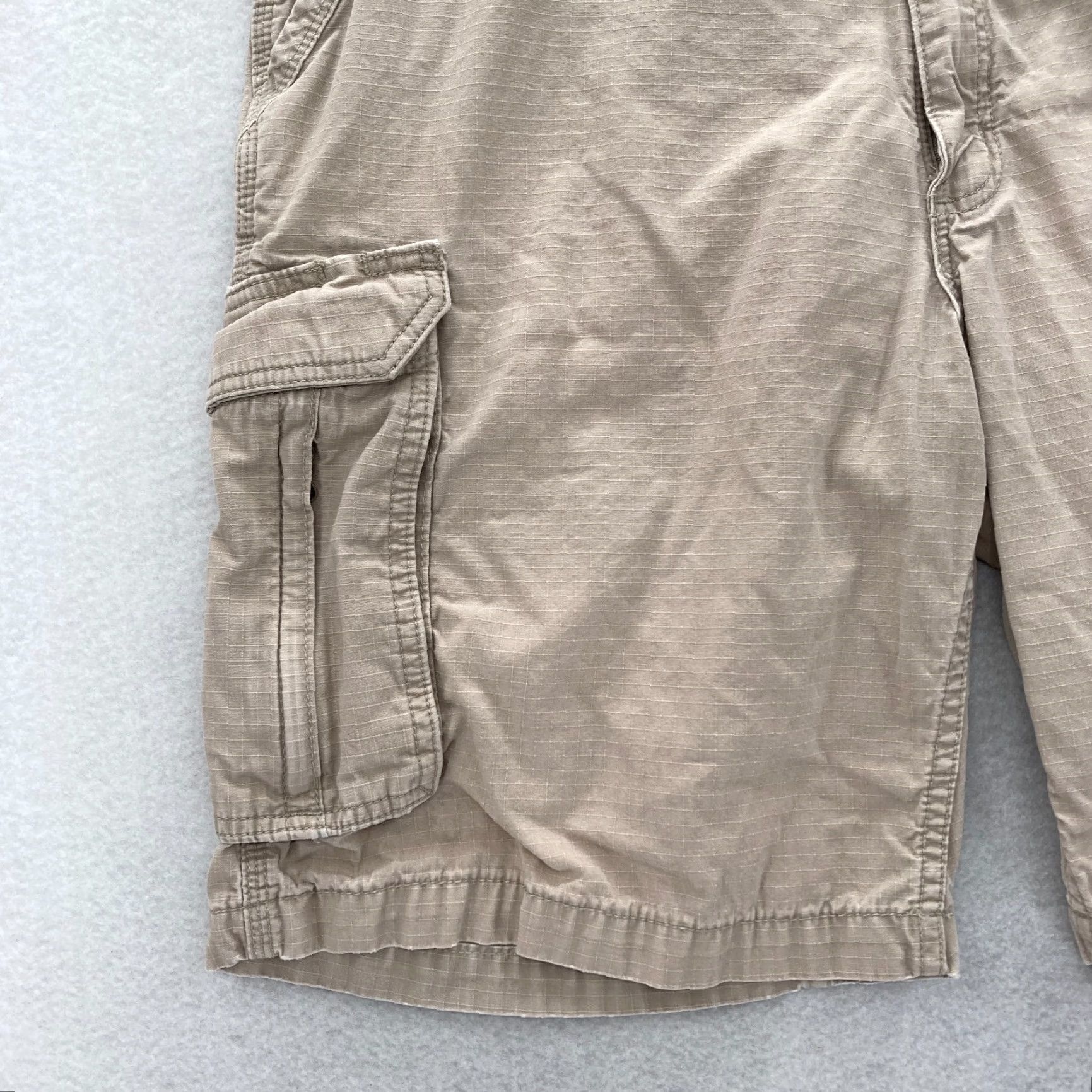Carhartt Carhartt Force Cargo Shorts Mens 40 Relaxed Khaki Beige Ripstop Workwear 10" Size US 40 / EU 56 - 2 Thumbnail