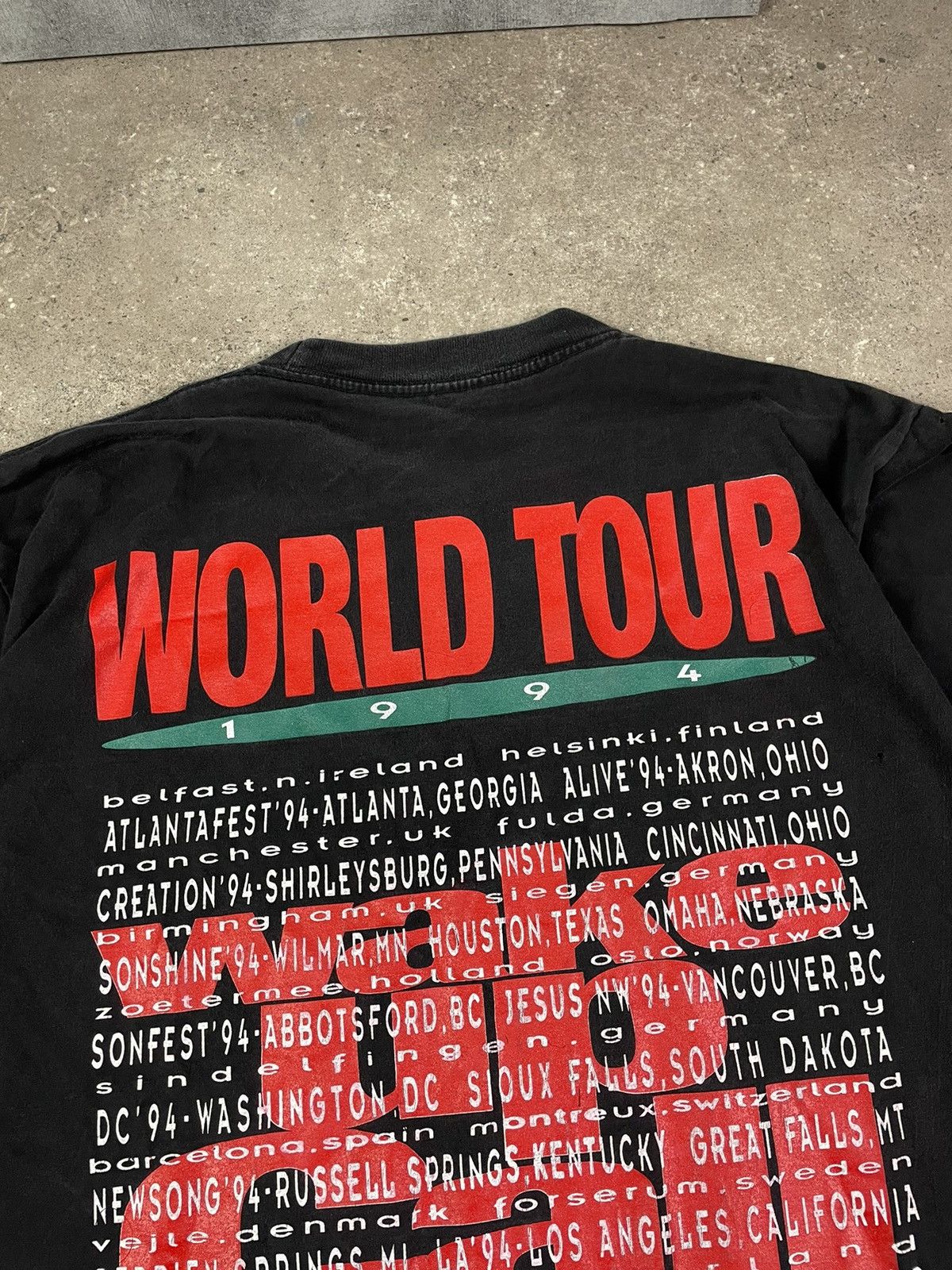 Band Tees × Vintage Vintage 1994 PETRA TOUR tee Size US XL / EU 56 / 4 - 4 Thumbnail