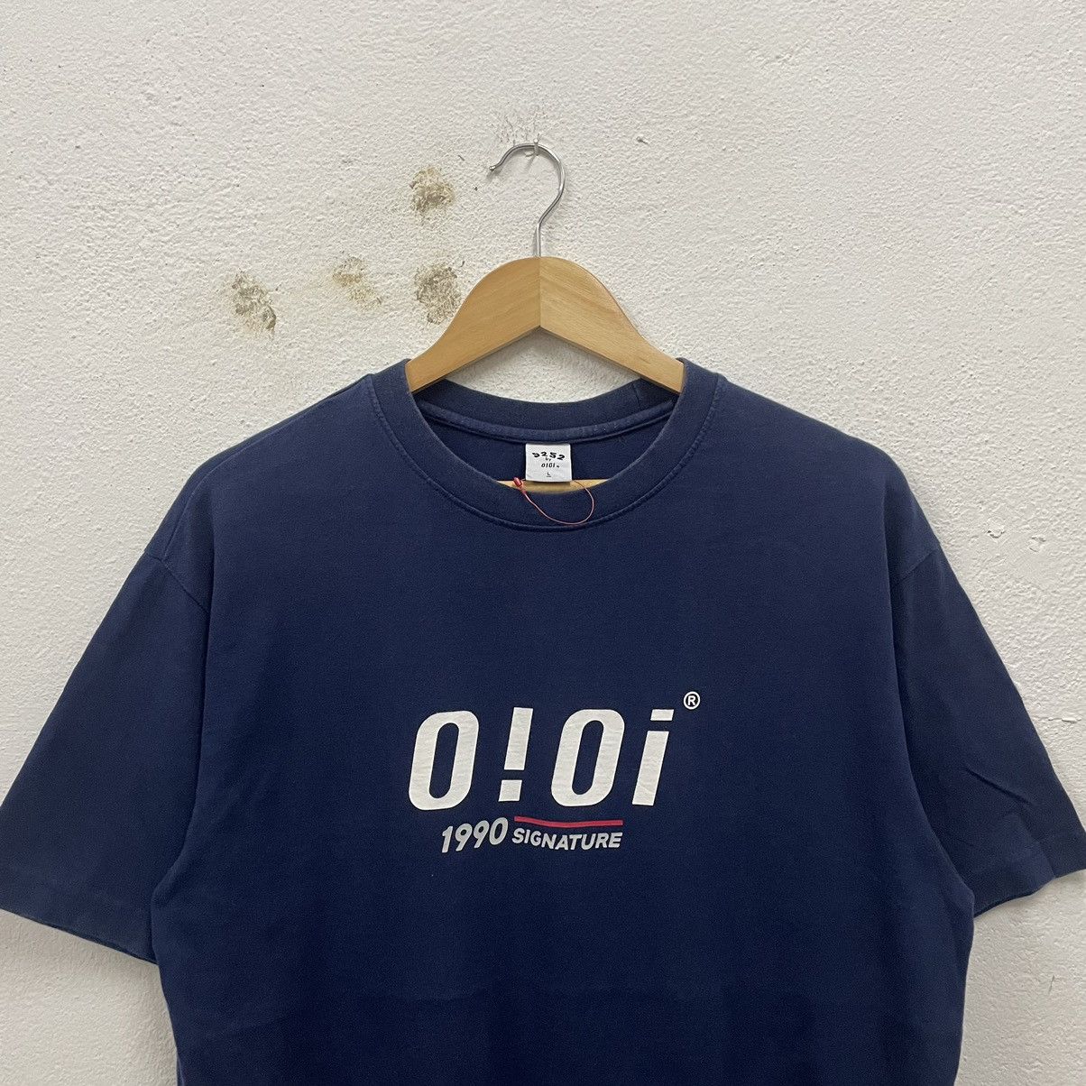 Japanese Brand × Vintage 🔥🔥Vintage 5252 By Oi Oi 1990 Signature Tee Size US XL / EU 56 / 4 - 3 Thumbnail