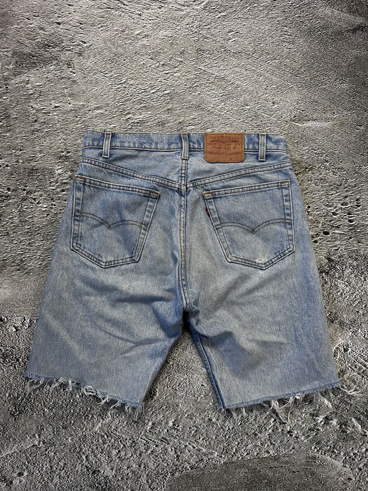 Levi's Levi’s vintage denim shorts baby blue jorts 505 made in USA Size US 34 / EU 50 - 1 Thumbnail