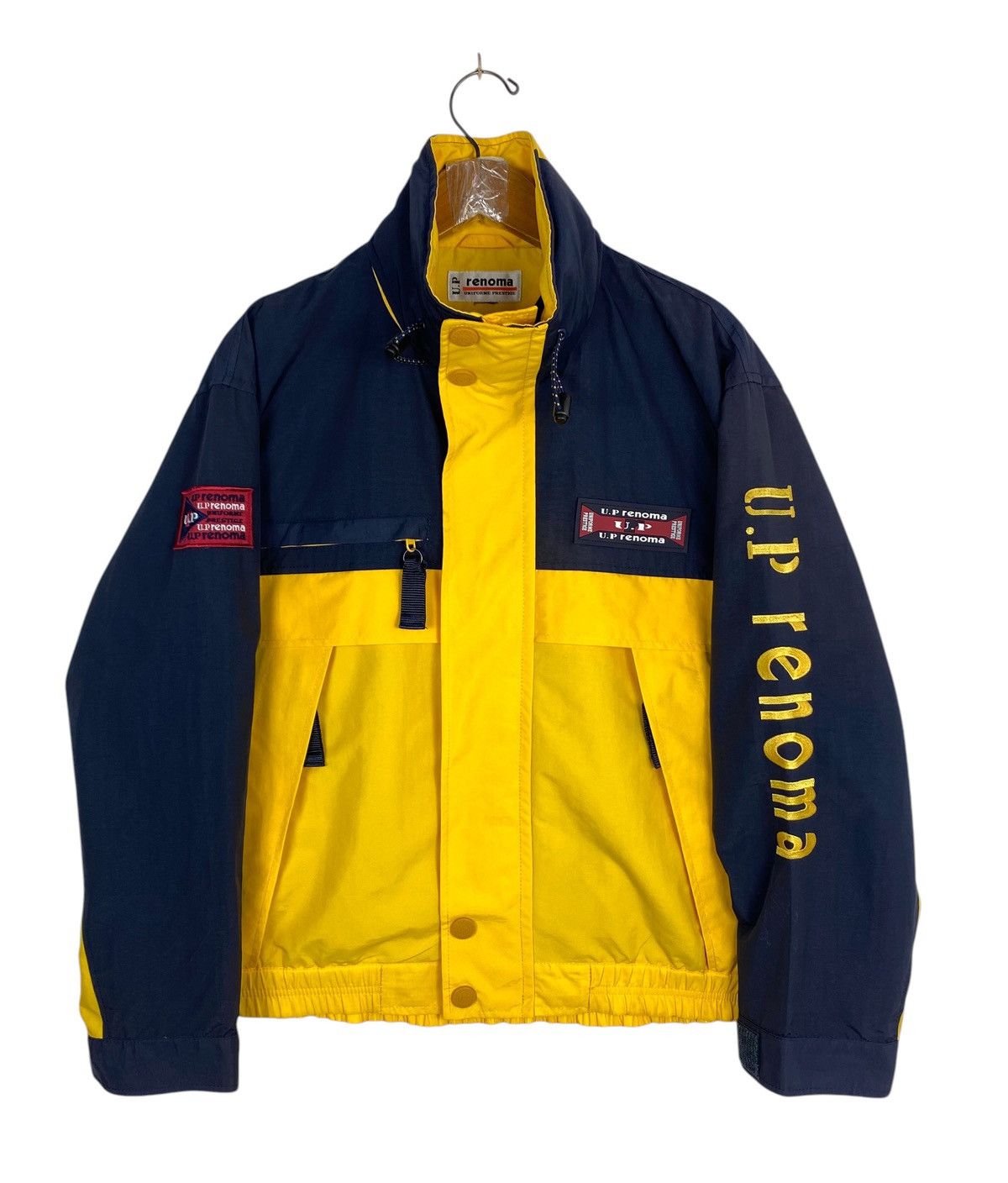 Japanese Brand Rare‼️ Vintage U.P. Renoma Uniforme Prestige Bomber Jacket Size US S / EU 44-46 / 1 - 1 Thumbnail