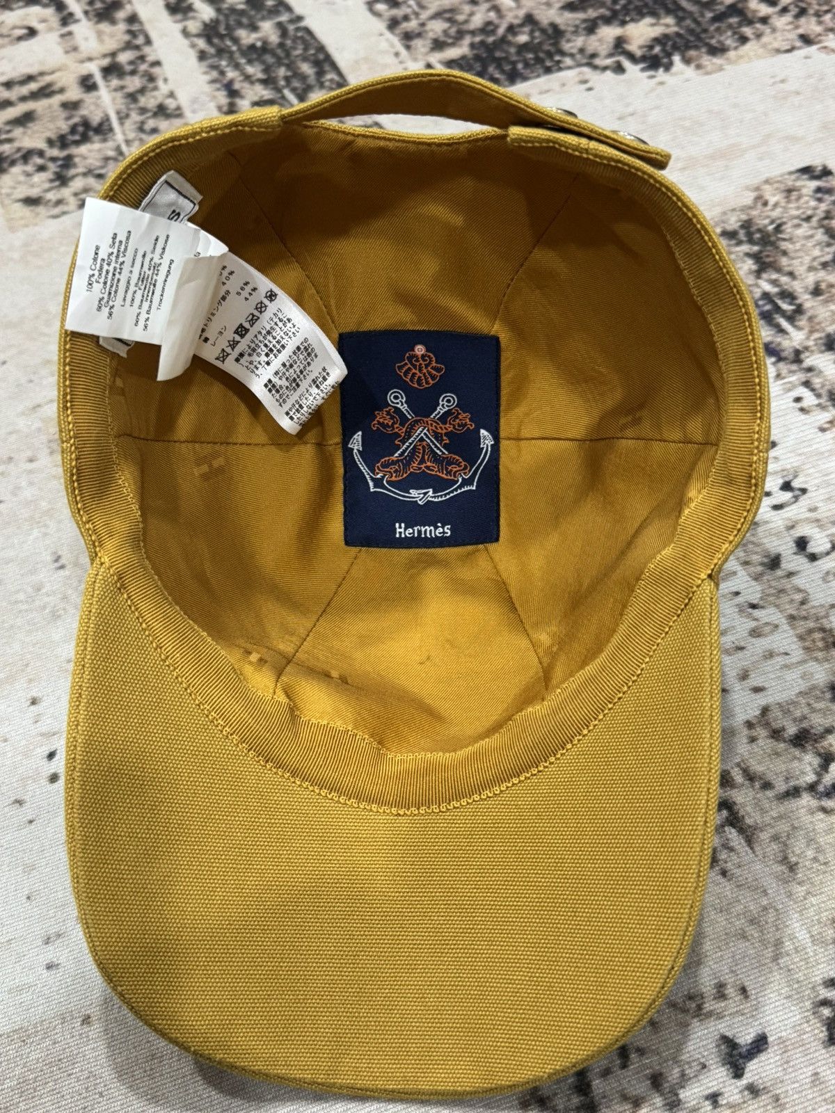 Hermes HERMES - simple baseball hat Size ONE SIZE - 10 Thumbnail