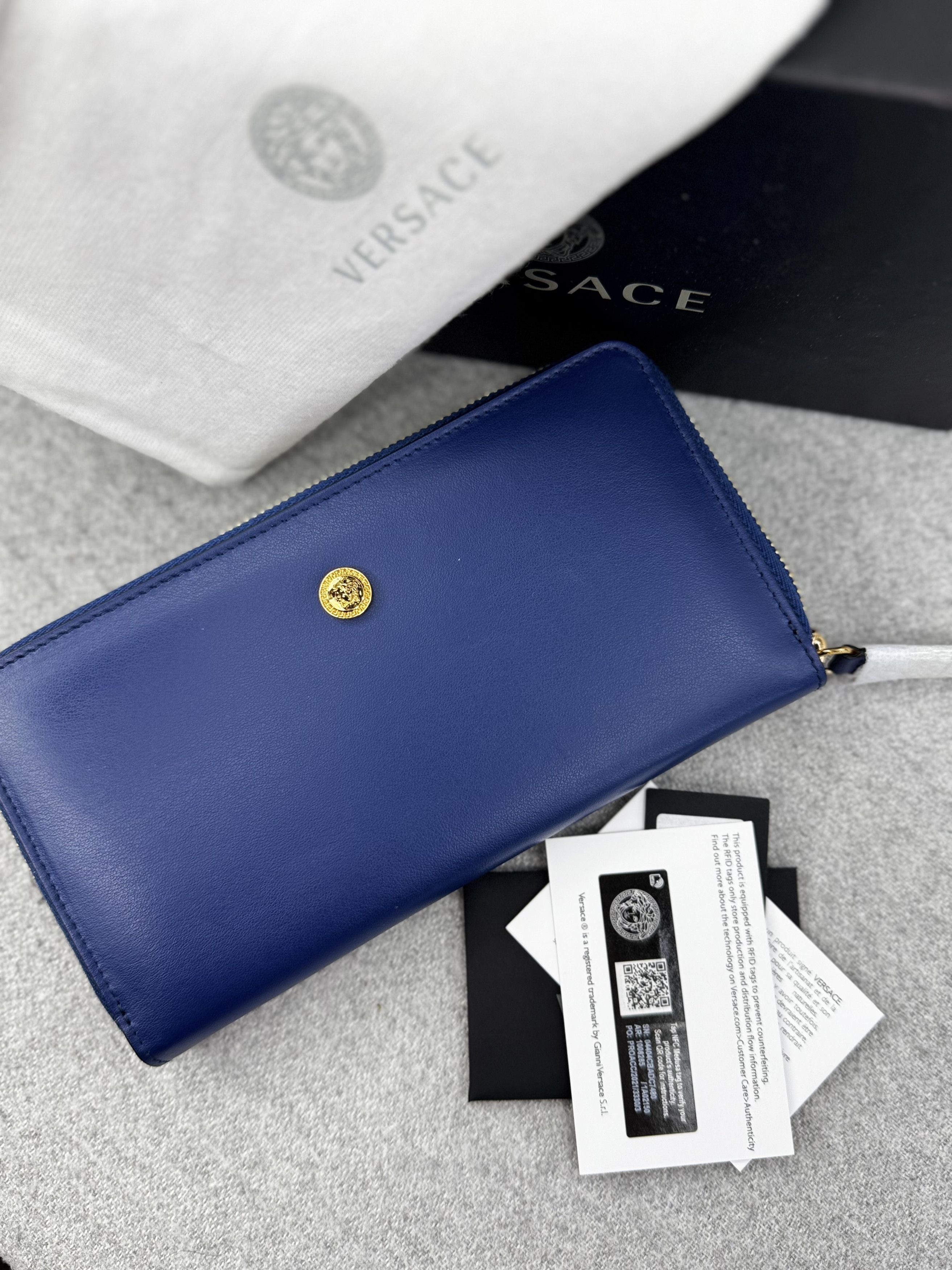 Versace Medusa Biggie Long Wallet Size ONE SIZE - 10 Thumbnail