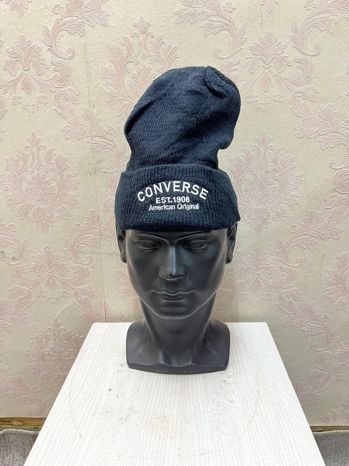 Converse Vintage Converse Spell Out Beanie Hats Size ONE SIZE - 2 Thumbnail