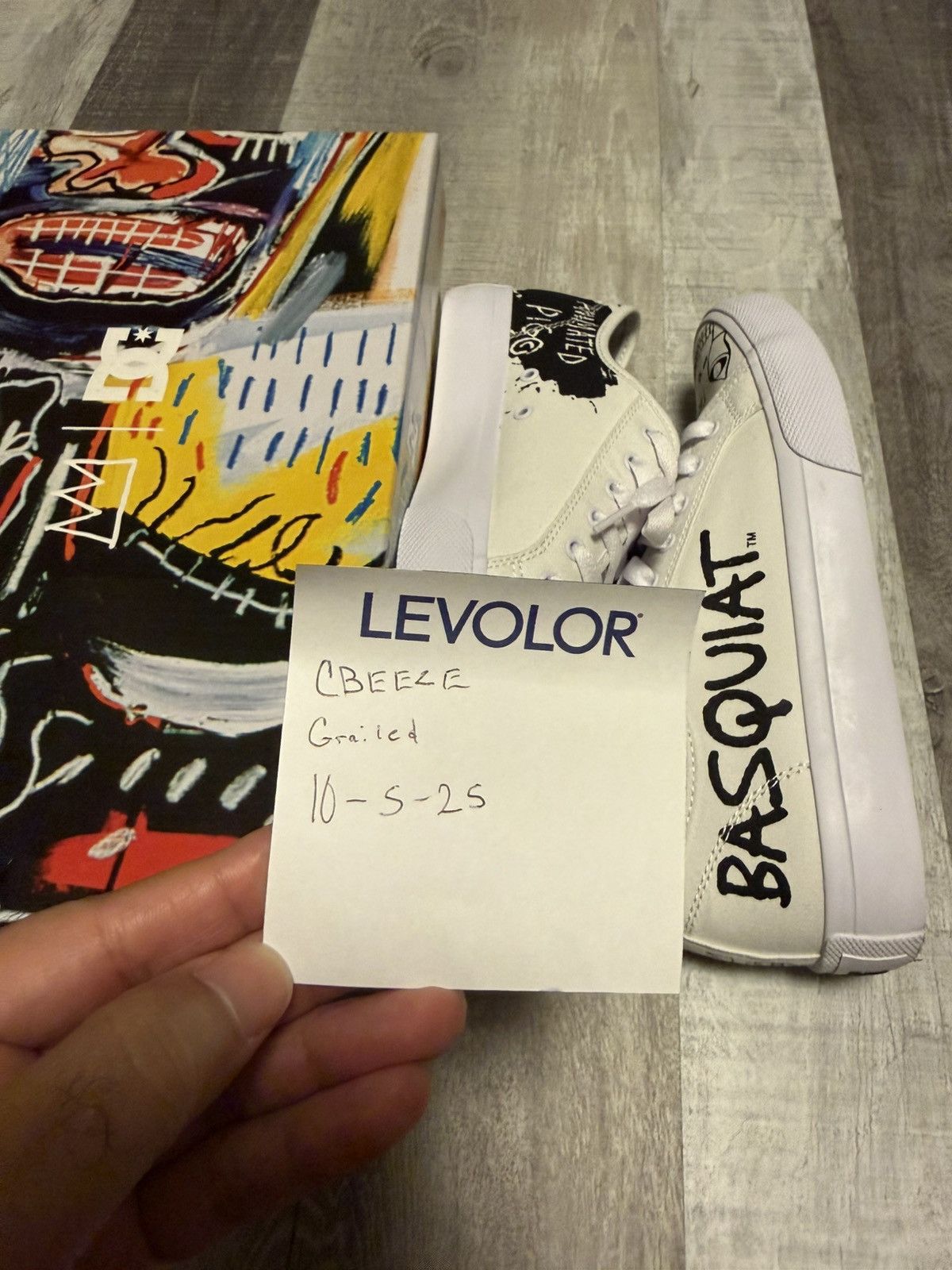 DC DC Shoes x Basquiat Manual Sz 9 – Limited Edition Size US 9 / EU 42 - 2 Thumbnail