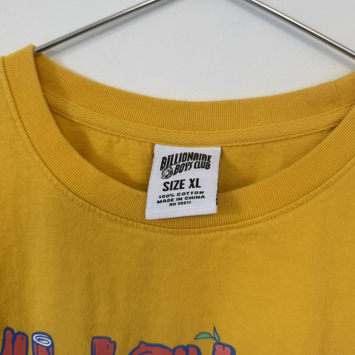 Billionaire Boys Club Billionaire Boys Club Space Camp Logo SS Tee Yellow Size US XL / EU 56 / 4 - 4 Thumbnail