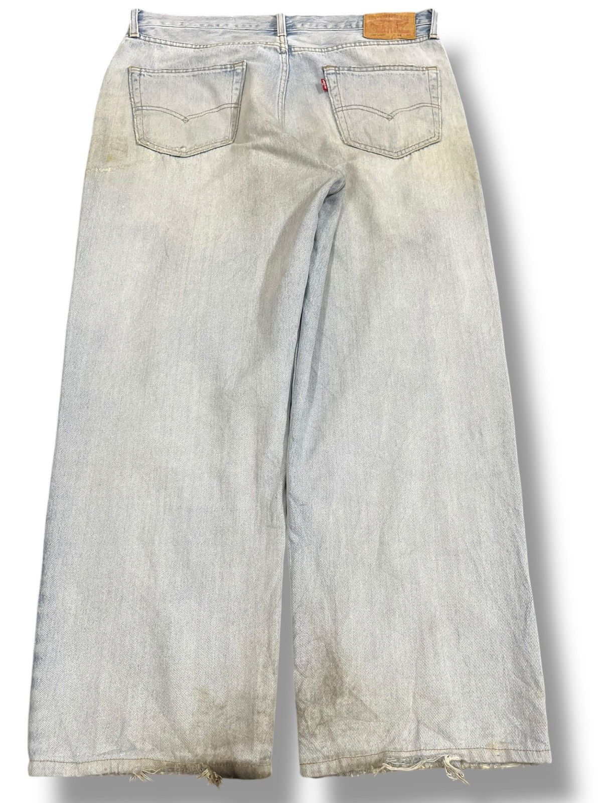14th Addiction × Levi's × Levi's Vintage Clothing Levi’s Stay Loose Baggy Dirty Denim Size US 35 - 5 Thumbnail