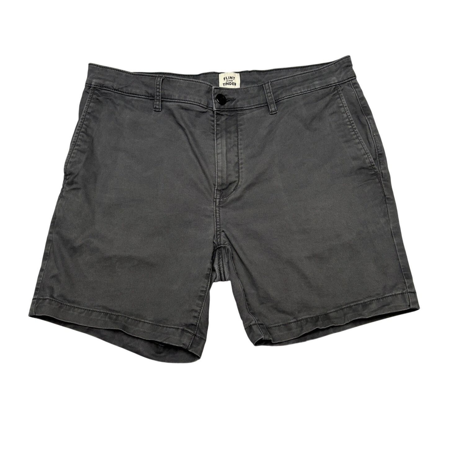 Flint And Tinder Flint and Tinder 365 Chino Shorts 34 Flat Front Workwear Size US 34 / EU 50 - 1 Thumbnail