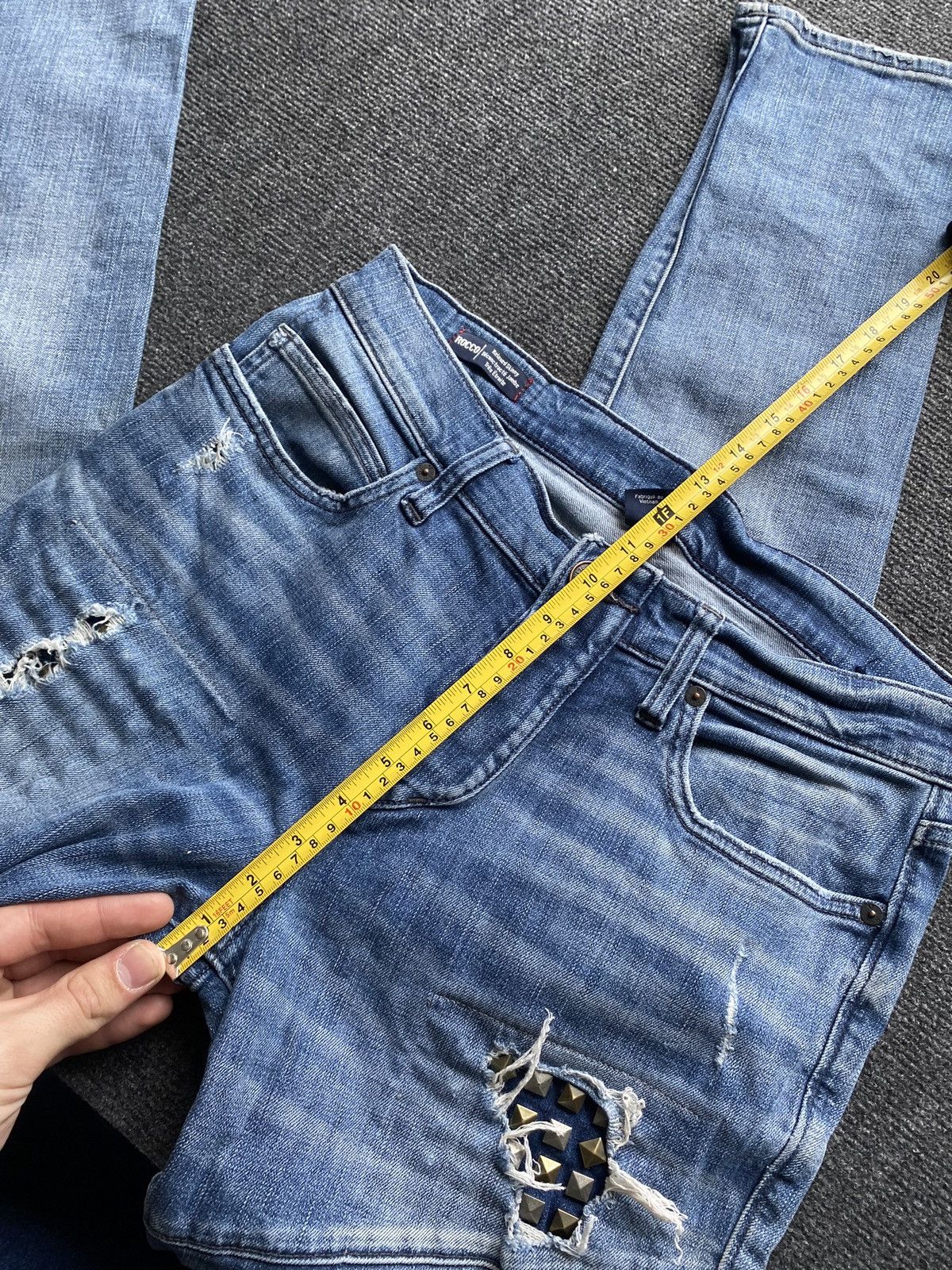 True Religion 🔥Opium Punk True Religion Rocco Relaxed Skinny distressed 30 Size US 30 / EU 46 - 6 Thumbnail
