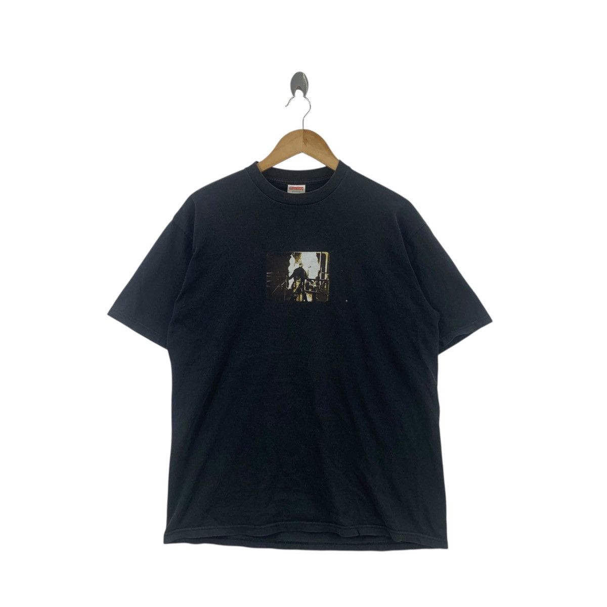Supreme Vintage 1999 SUPREME x SSUR Man On Fire Tee Shirt Top Size US L / EU 52-54 / 3 - 1 Thumbnail