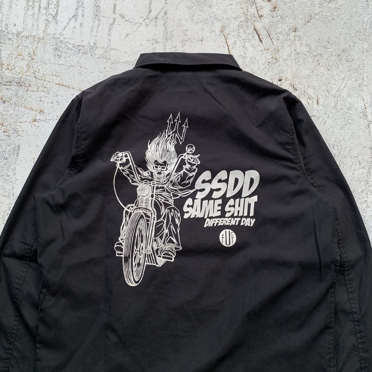 FUCT FUCT SSDD Ghost Riders Coach Jacket Size US S / EU 44-46 / 1 - 12 Thumbnail