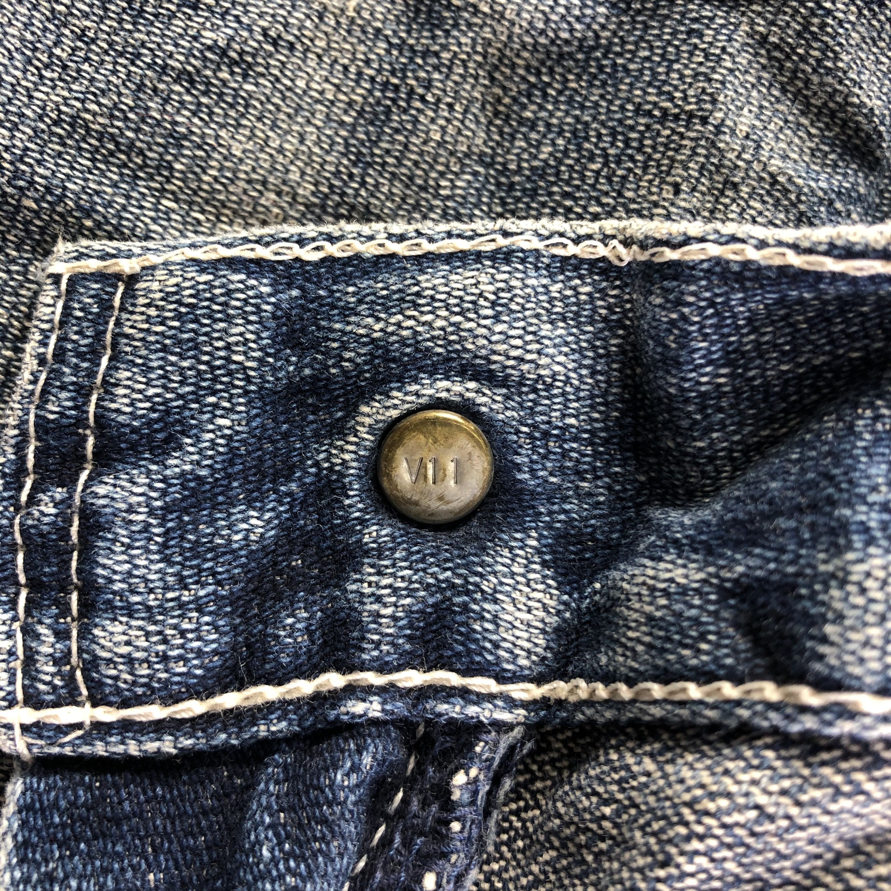 Levi's Vintage Levis 503 Cargo Denim Ripped Jeans KJ3077 Size US 34 / EU 50 - 9 Thumbnail