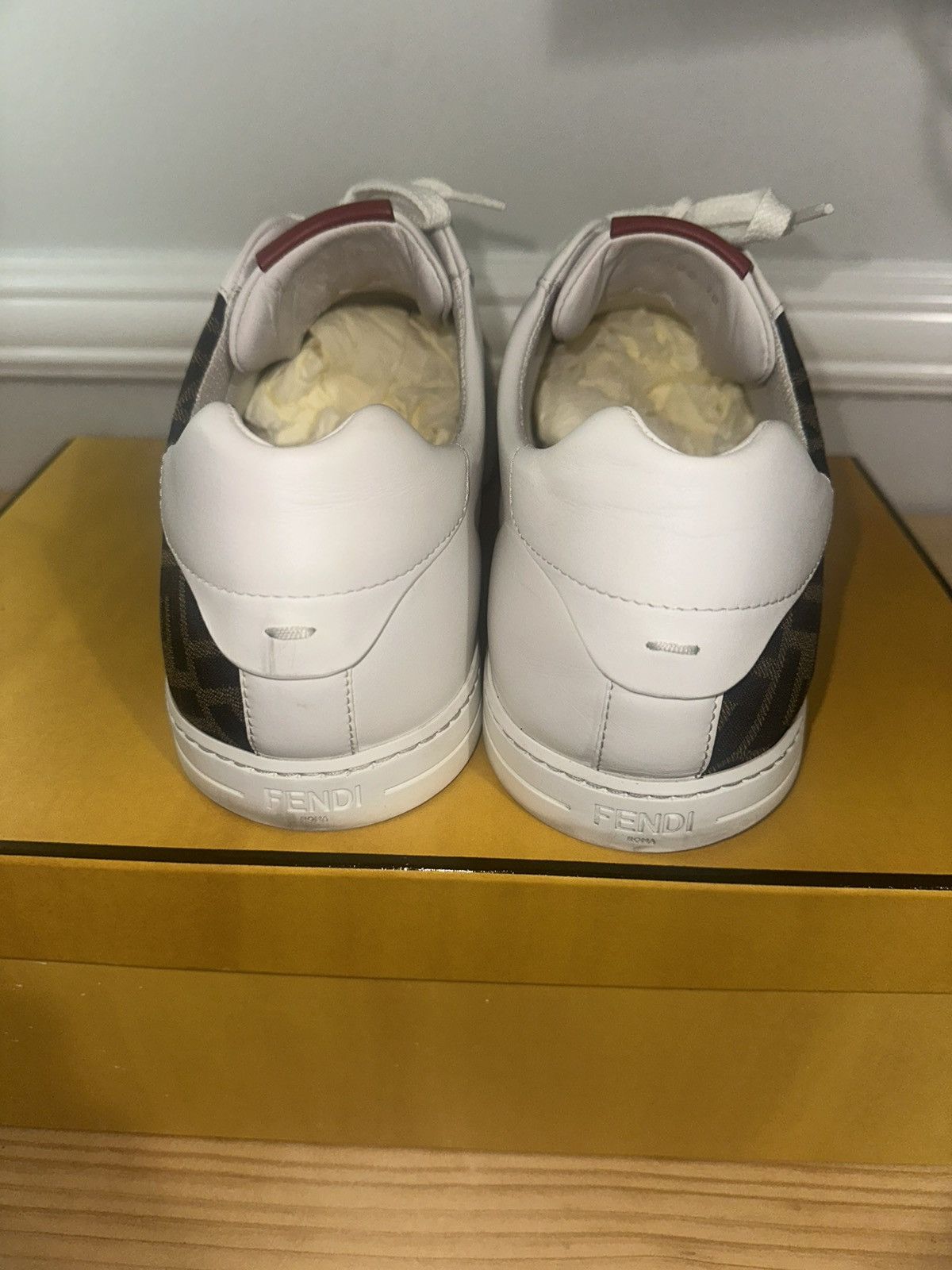 Fendi Fendi canvas low sneakers Size US 11 / EU 44 - 4 Thumbnail